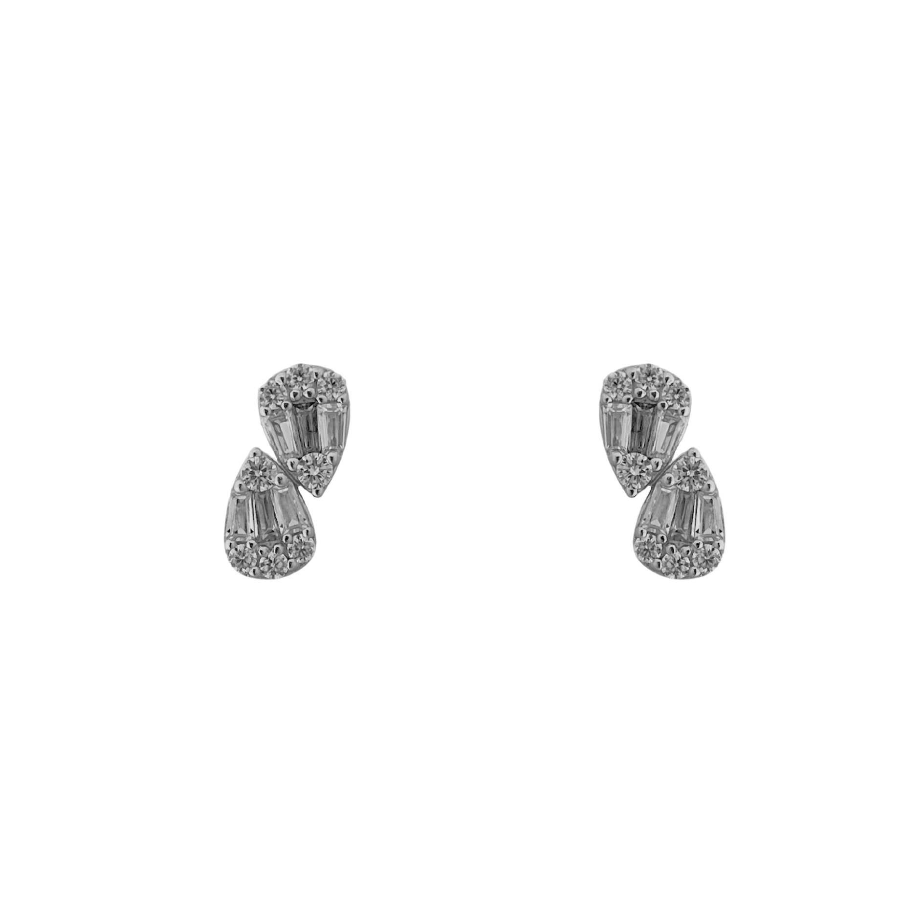 Double Tear Stud