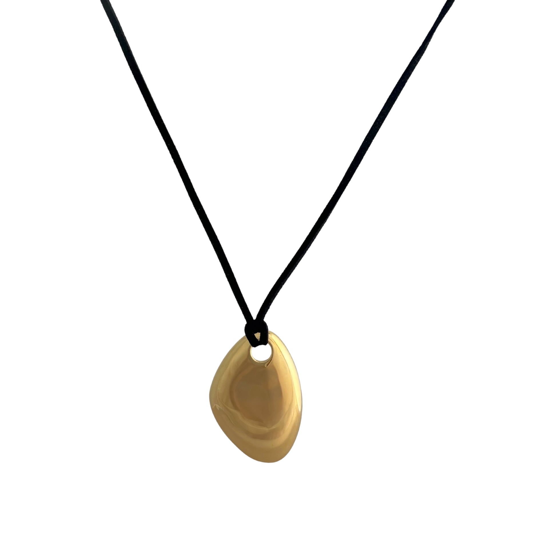 Pebble Adjustable Cord Necklace