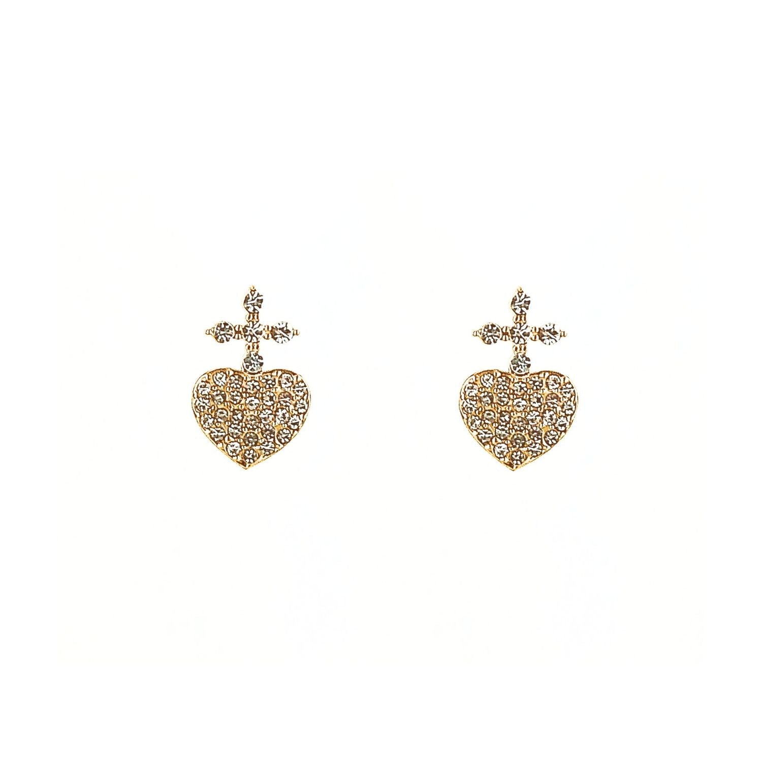 'CROSS-HEART STUDS'