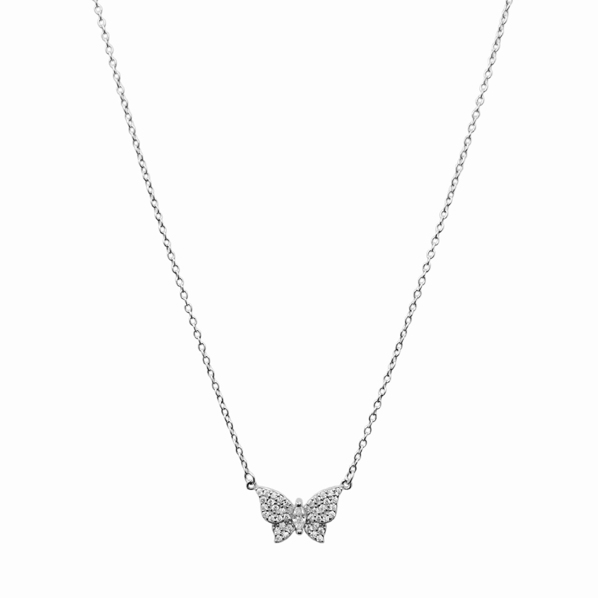 Butterfly flies Necklace