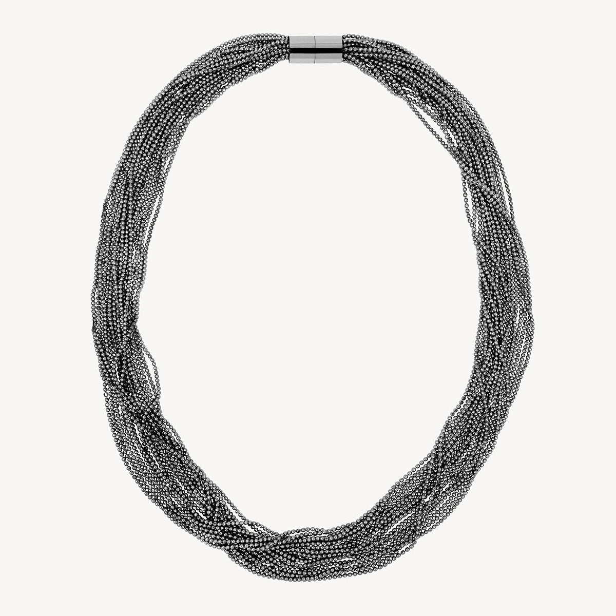 ABBEY SILVER NECKLACE