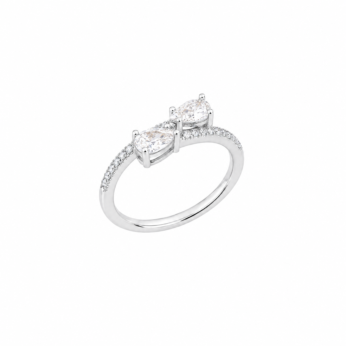 Pear Duo Ring