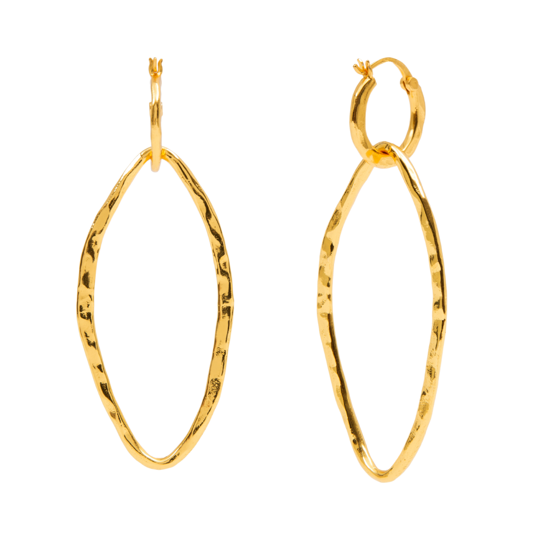AUDREY GOLDEN EARRINGS
