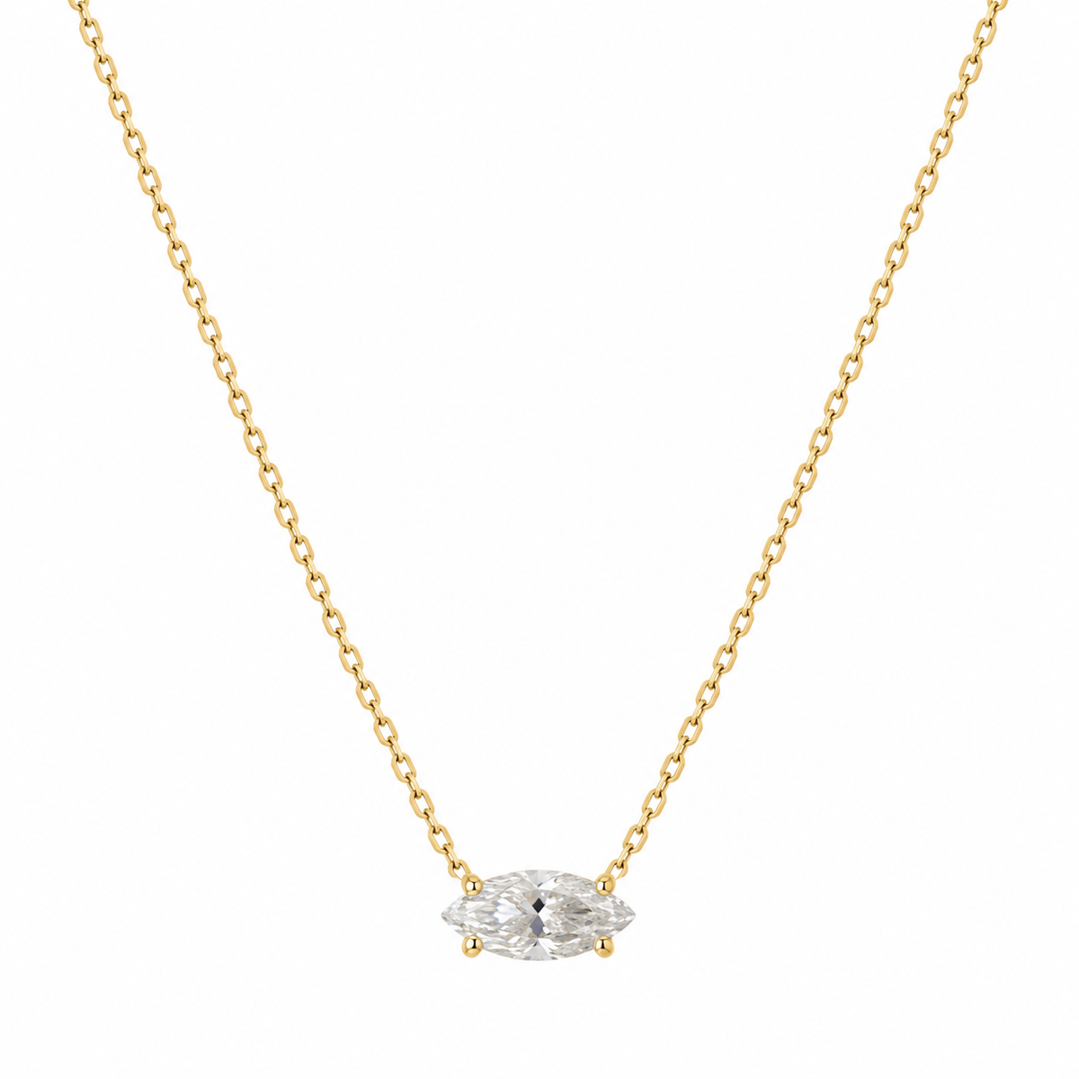 Marquiese Moissanite Necklace