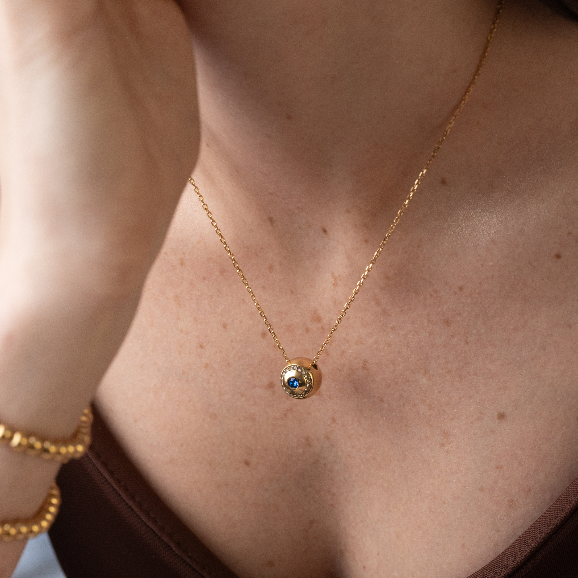 'HALO EYE' NECKLACE TGU