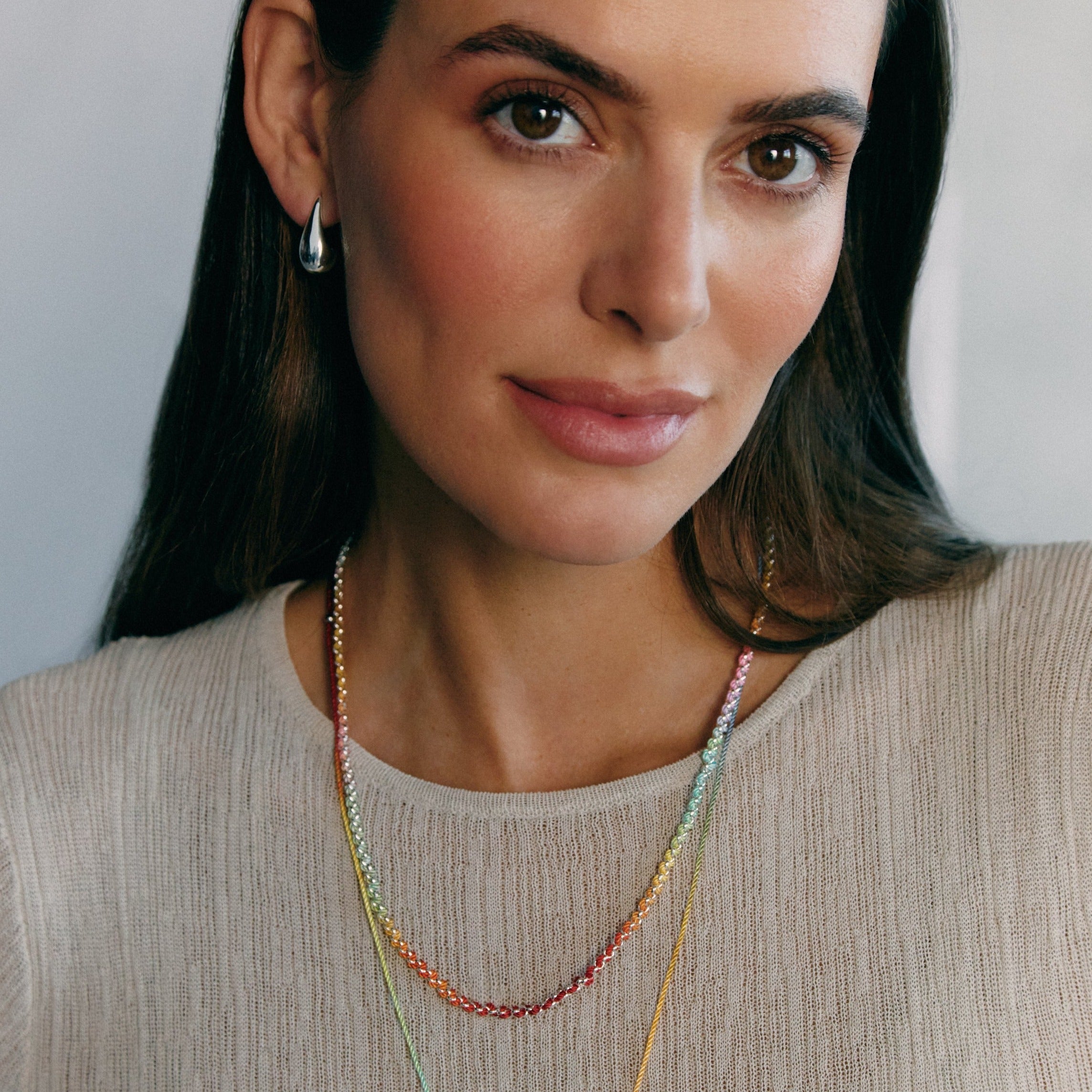 'AMELIE’ Necklace -Silver-