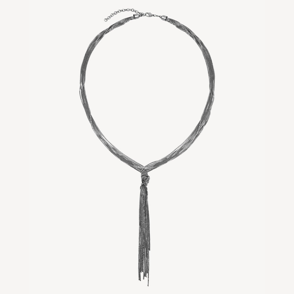 QUEENS SILVER NECKLACE