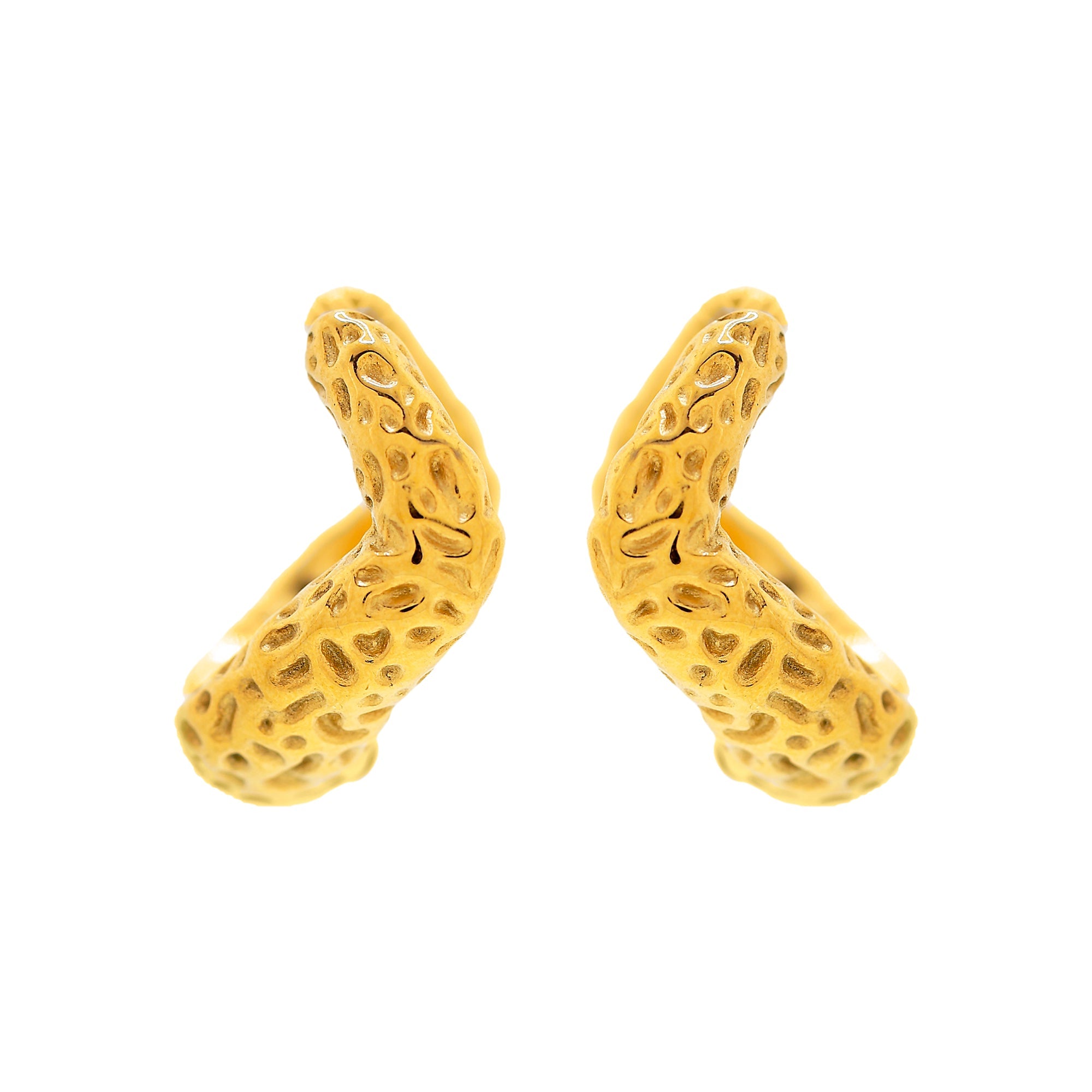 'HERA' Hoops -Gold Large-