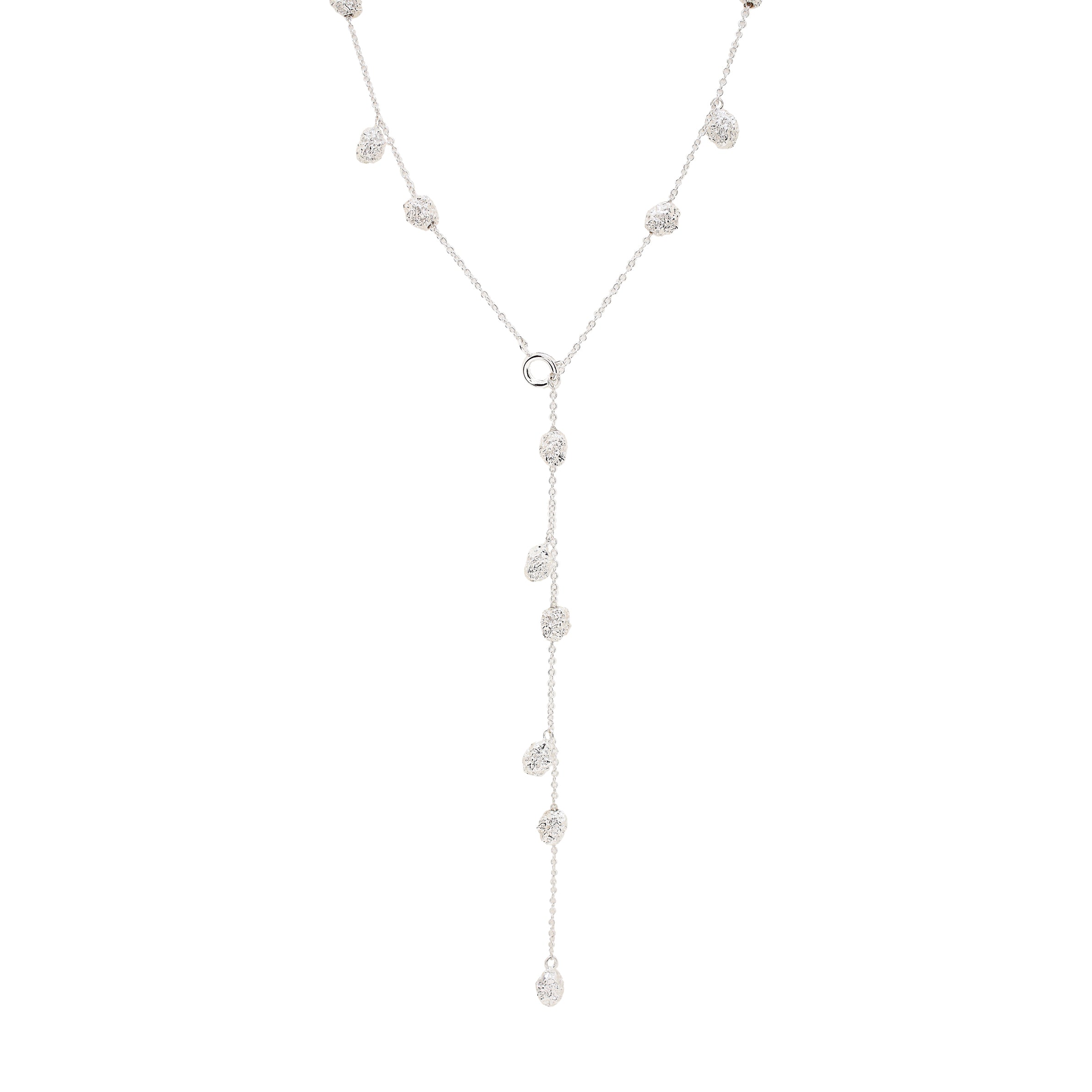 'TALIA' Necklace -Silver-
