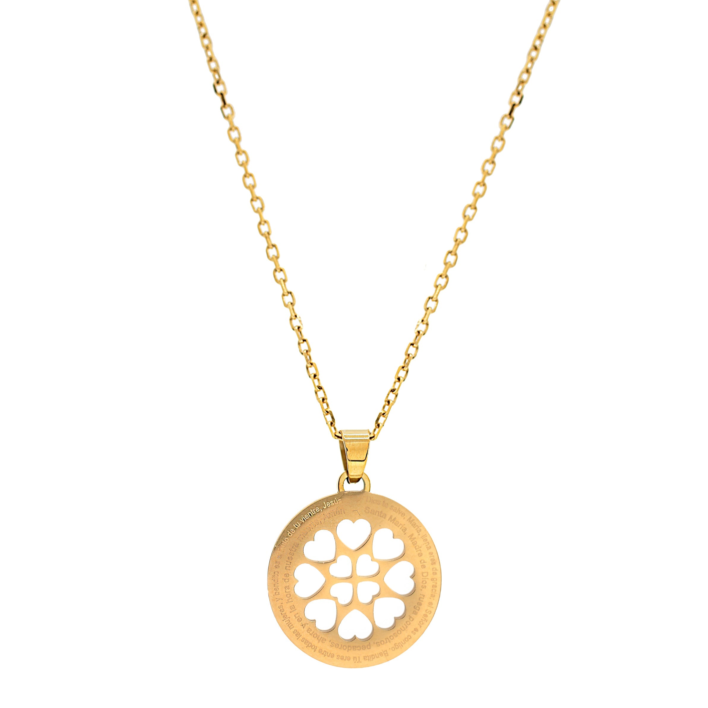 'HAIL MARY’ Necklace -Spanish-