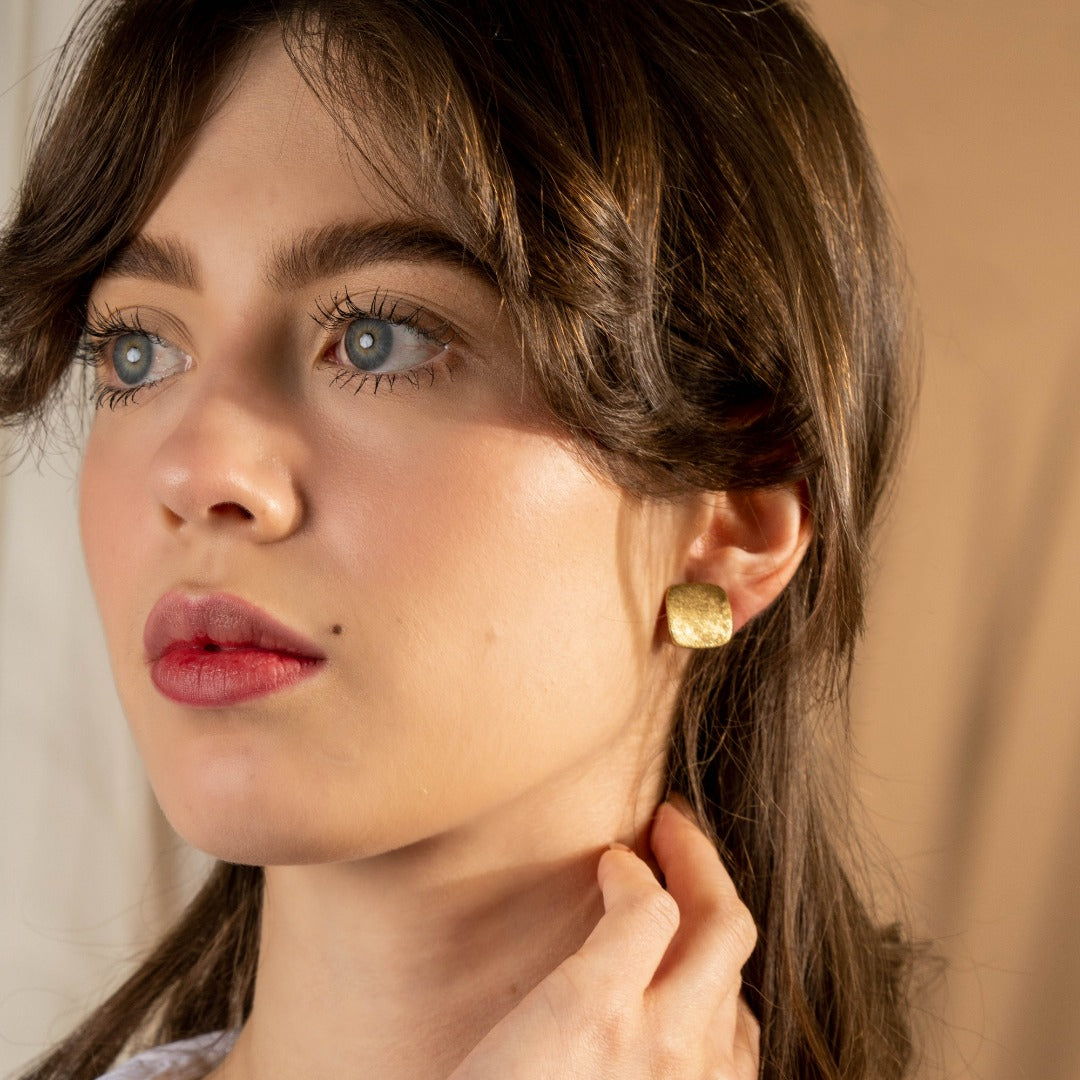 'ARTICA' Square Earring TGU