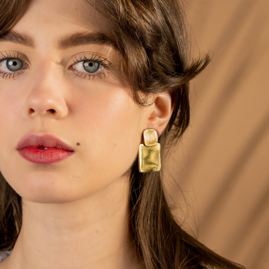 'ARTICA' Square Earring TGU