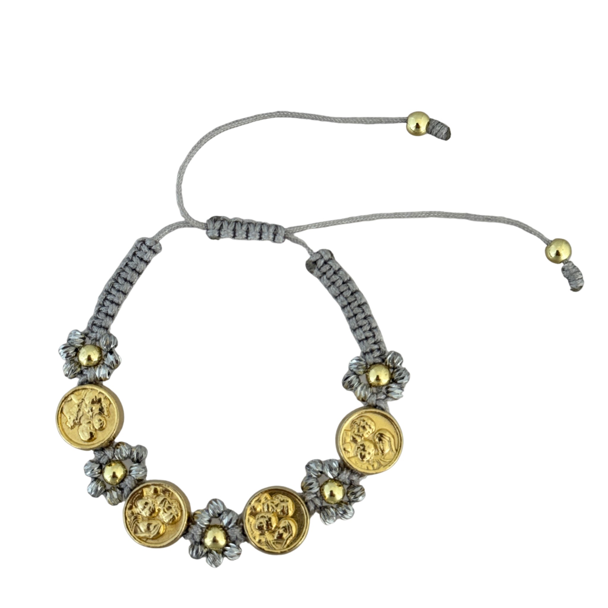 Holy Family Flower Bracelet