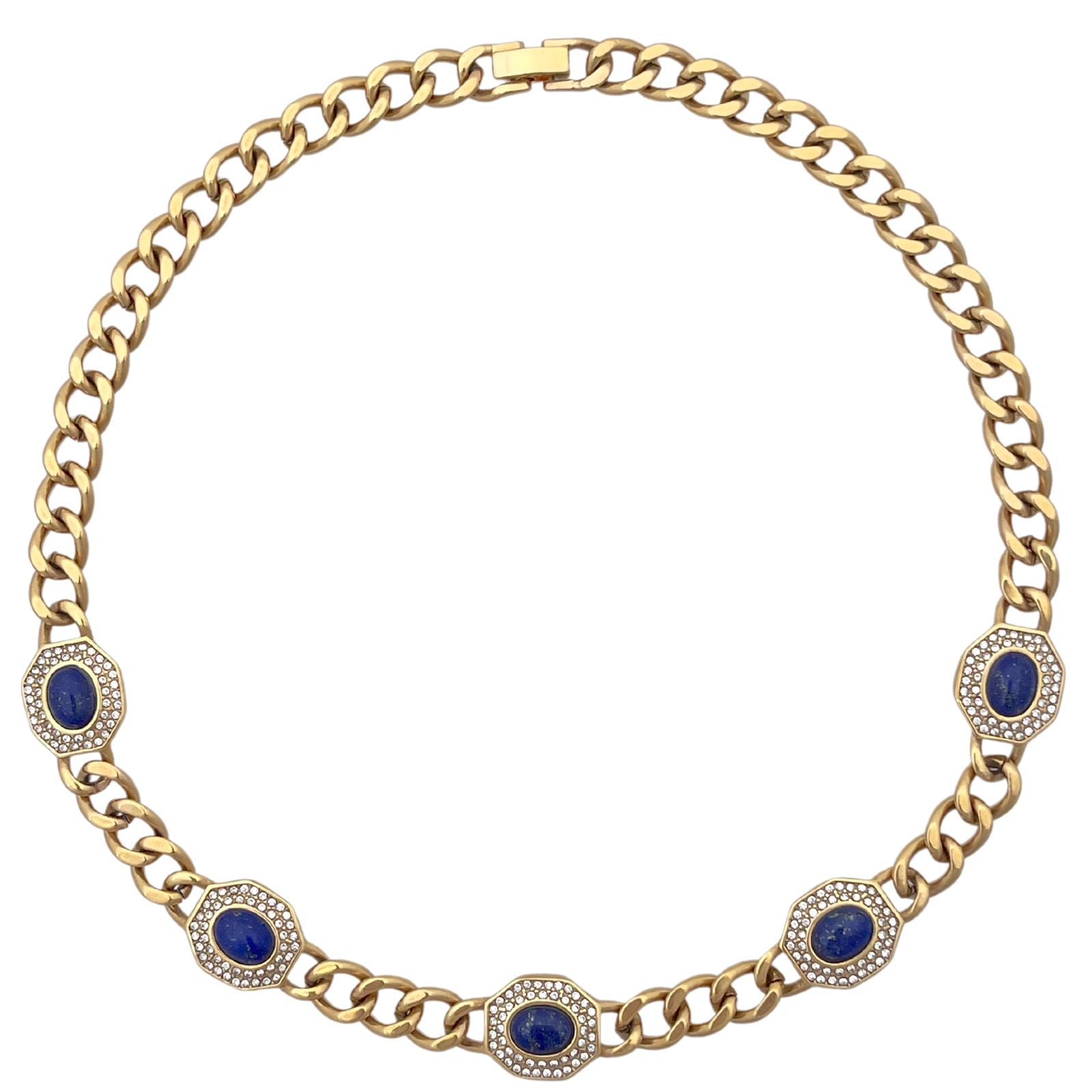 'ESTELA' Necklace -Lapis Lazuli- TGU