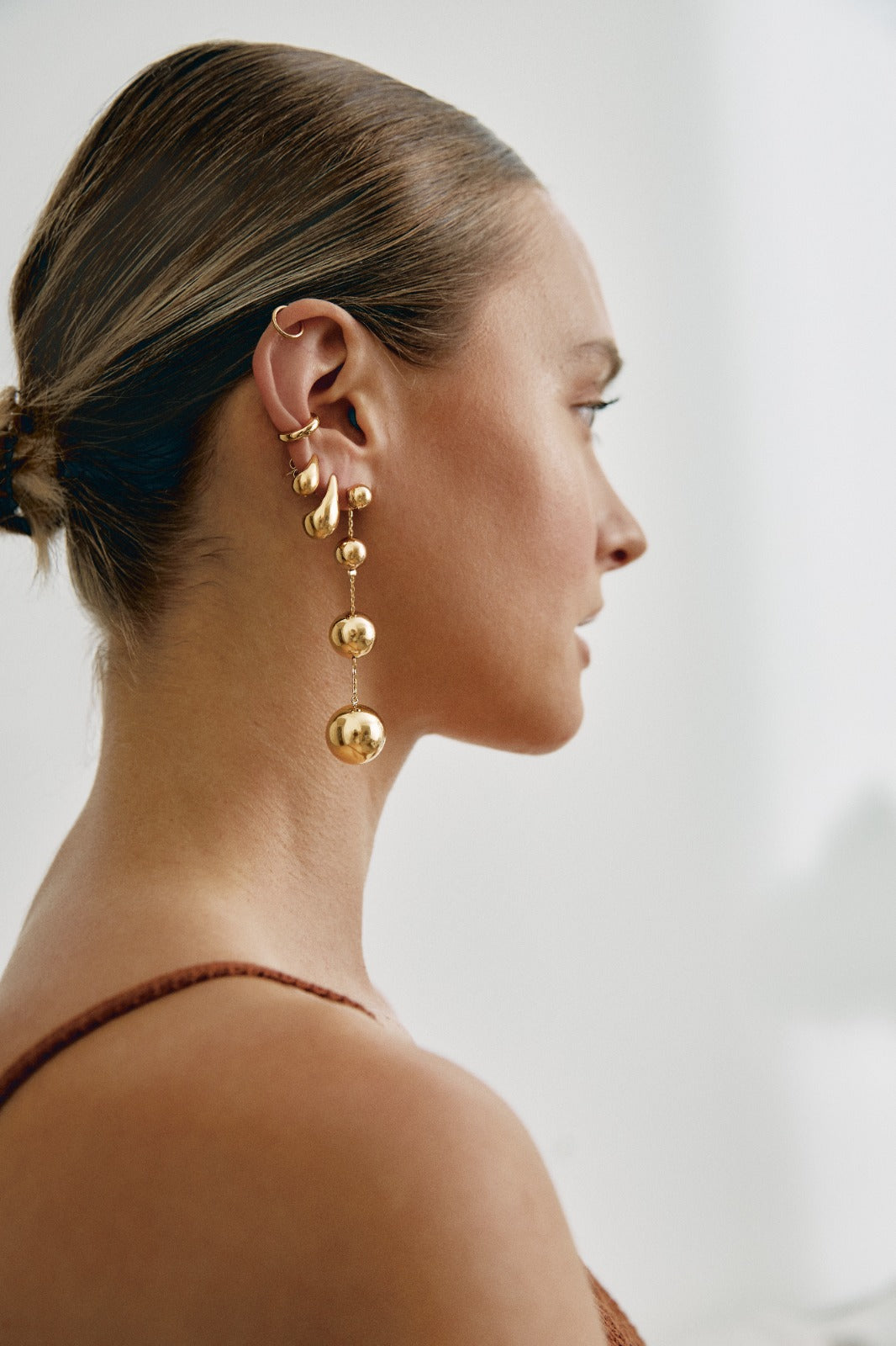 'GROW' LONG EARRINGS