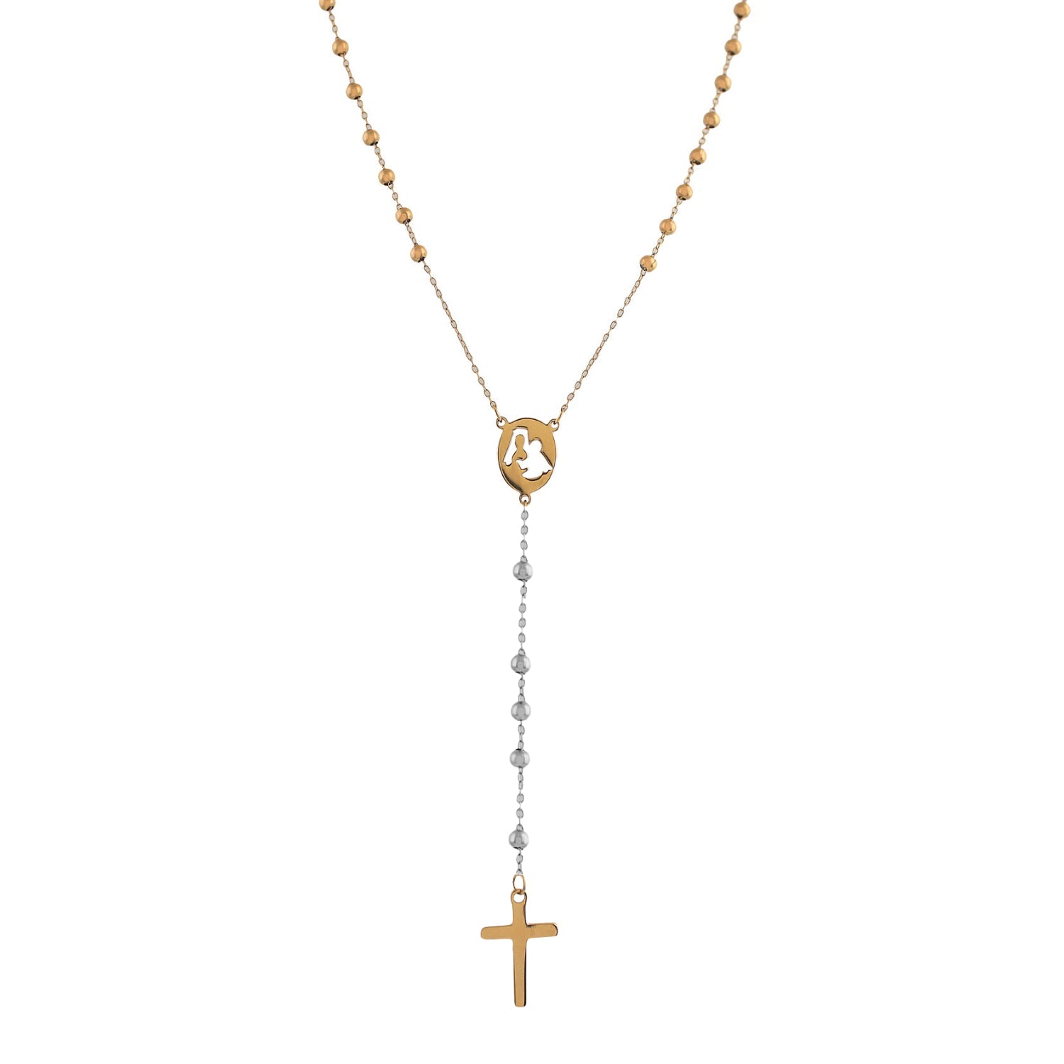 'FAITH' Rosario Necklace
