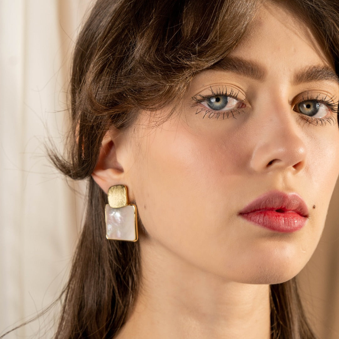 'ARTICA' Square Earring
