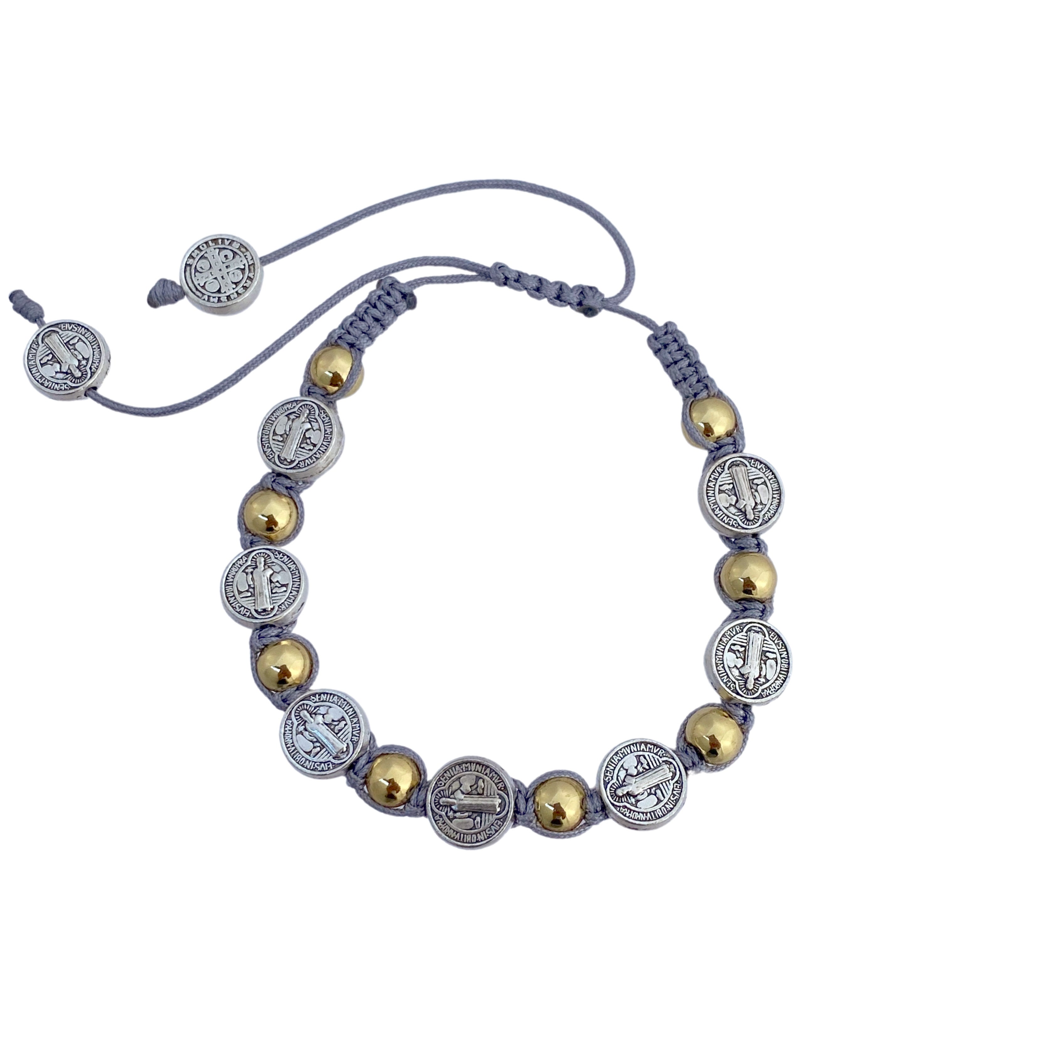 Silver San Benito Gold Pebbles Bracelet