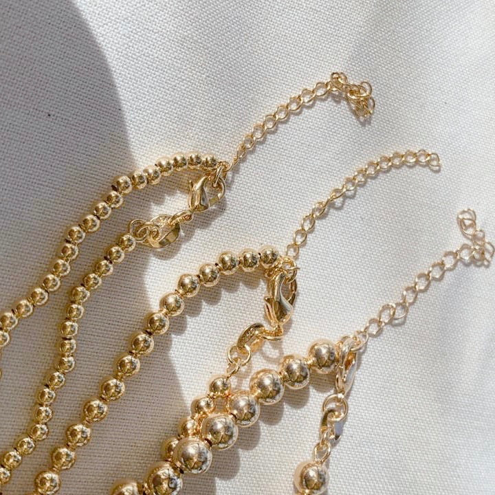 Ball Necklace Goldfilled