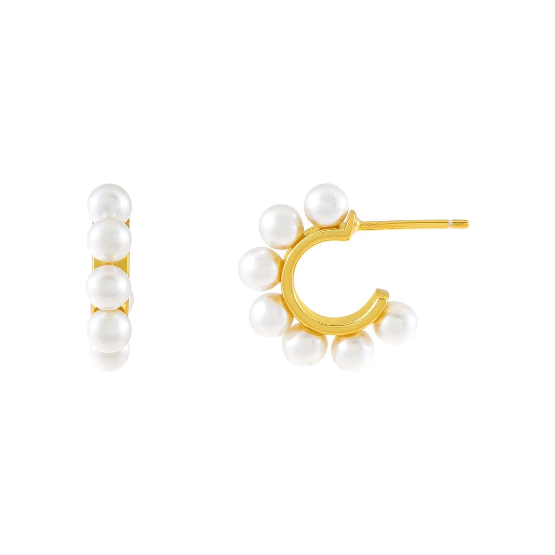 7 Pearl Hoop