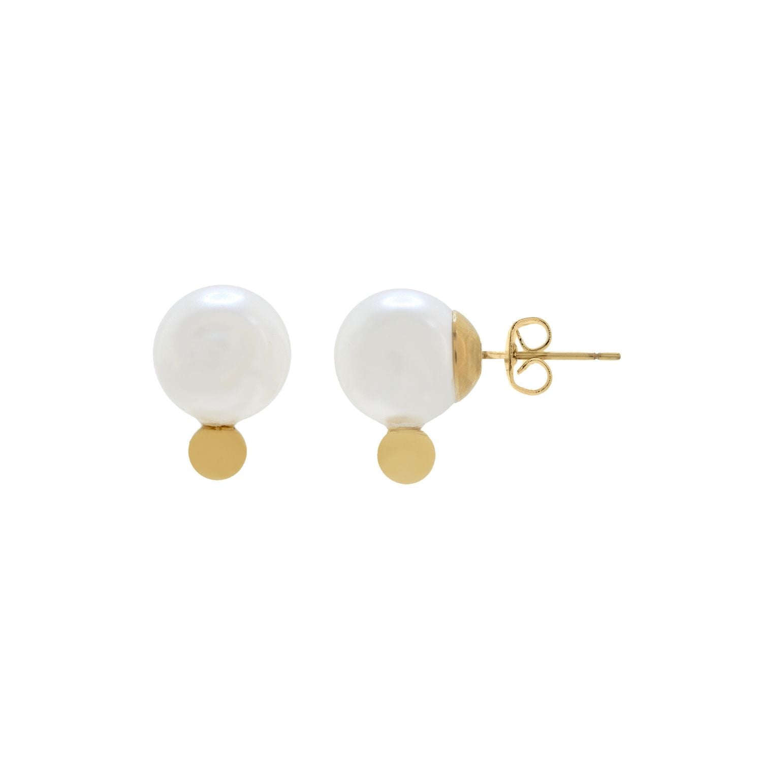 'BLANCHE' Earrings -Large-