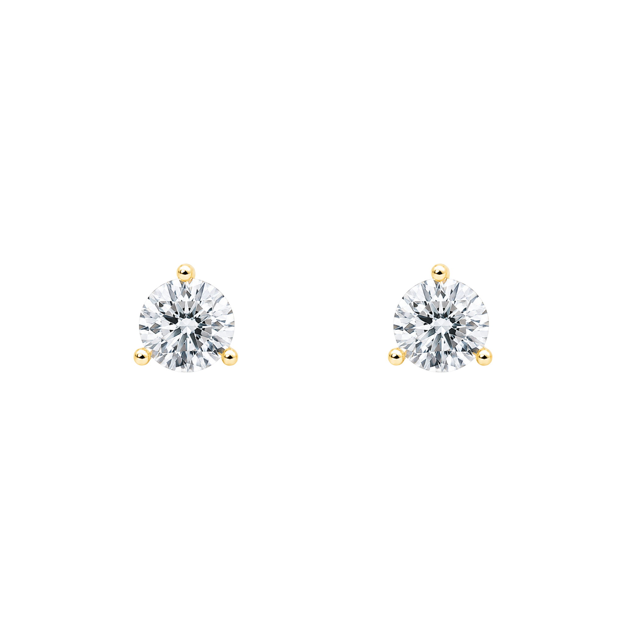Diane 3 Prong Stud