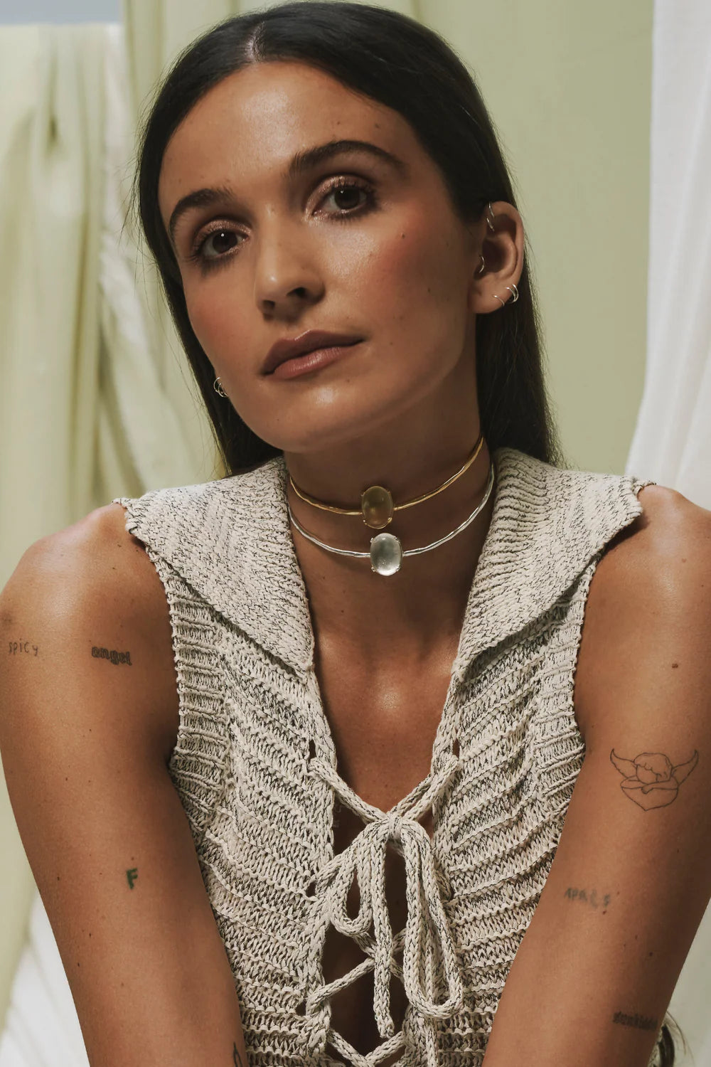 MELOCOTON GOLD NECKLACE *PRE ORDER*