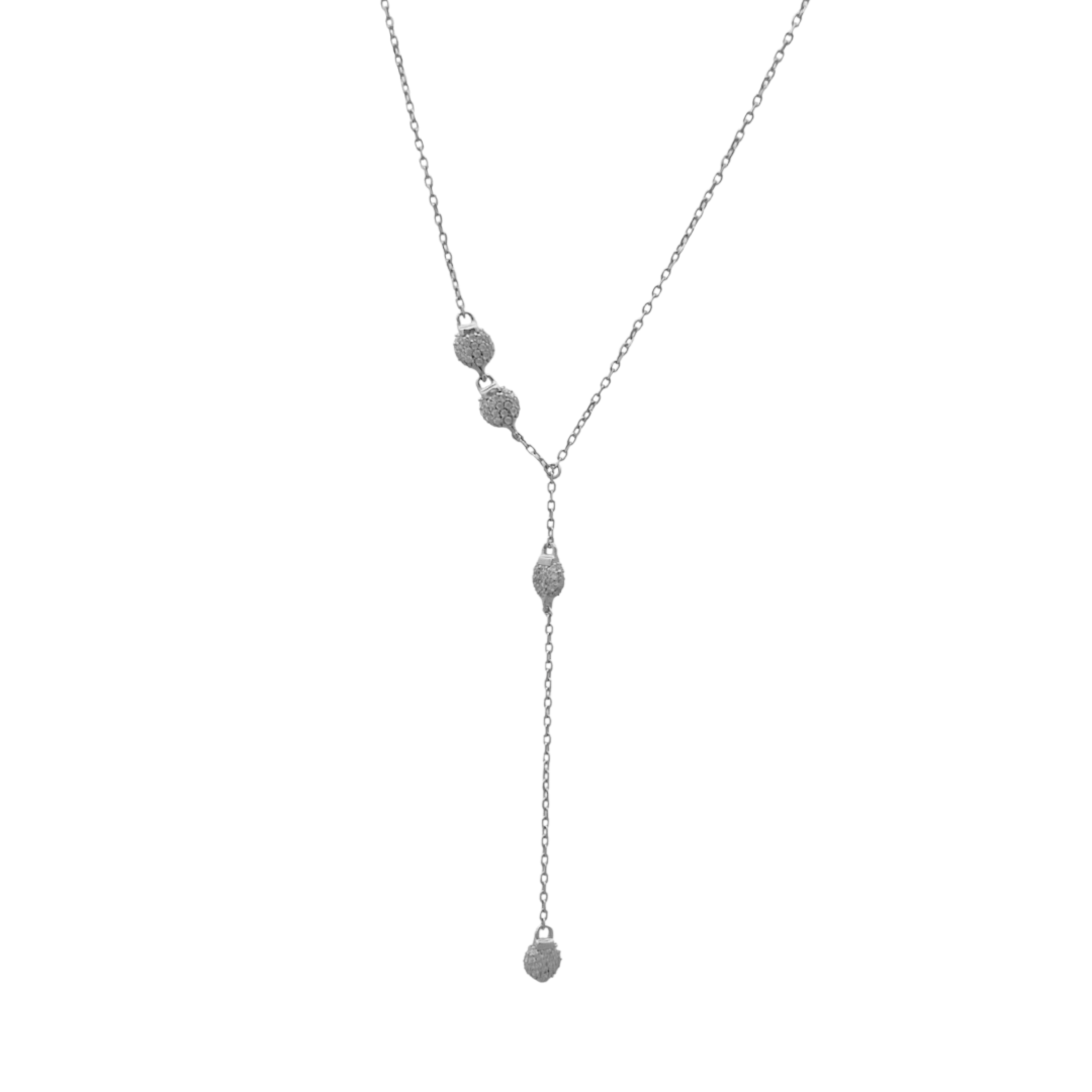 Dome Lariat Necklace