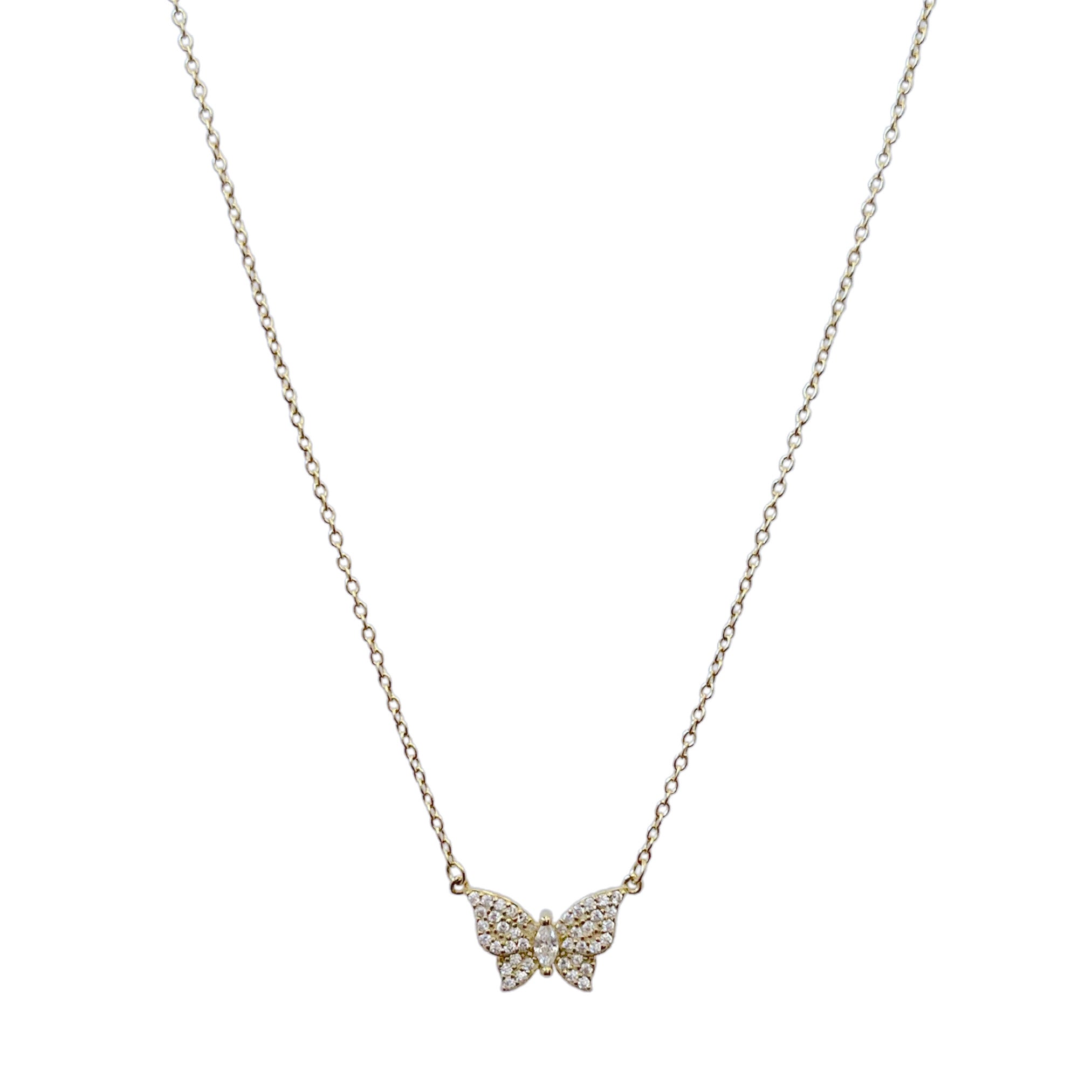 Butterfly flies Necklace