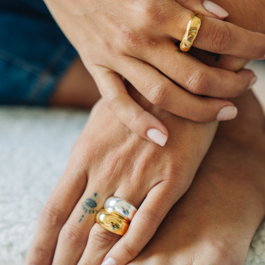 ICON GOLD / SILVER RING TGU