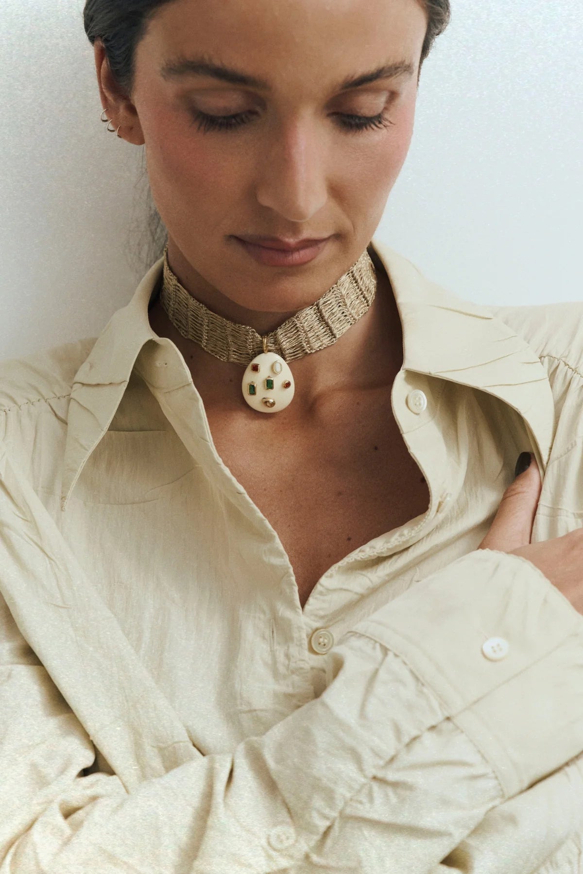 BIANCA GOLD NECKLACE
