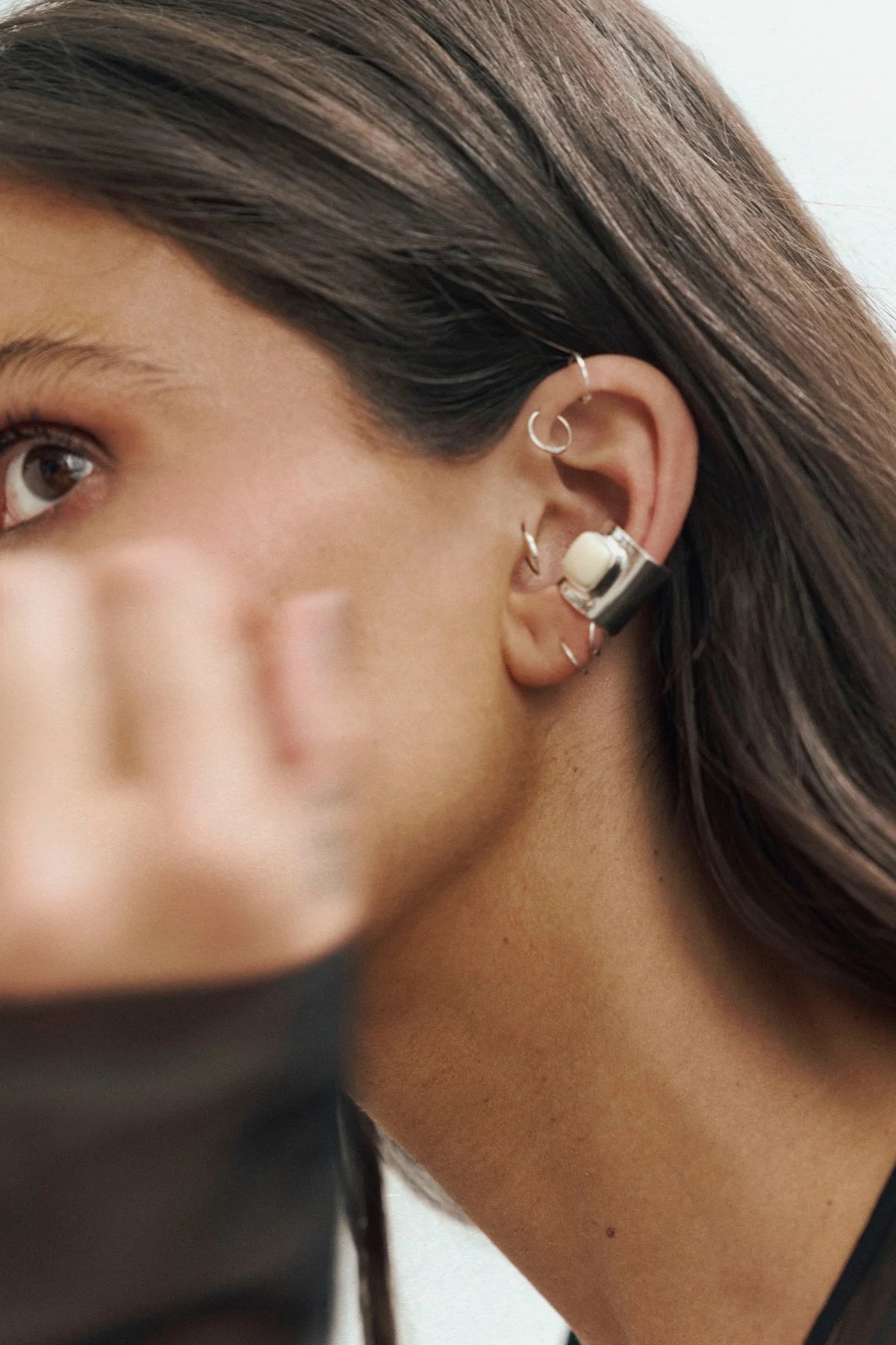 CHIA SILVER EAR CUFF *PRE ORDER*