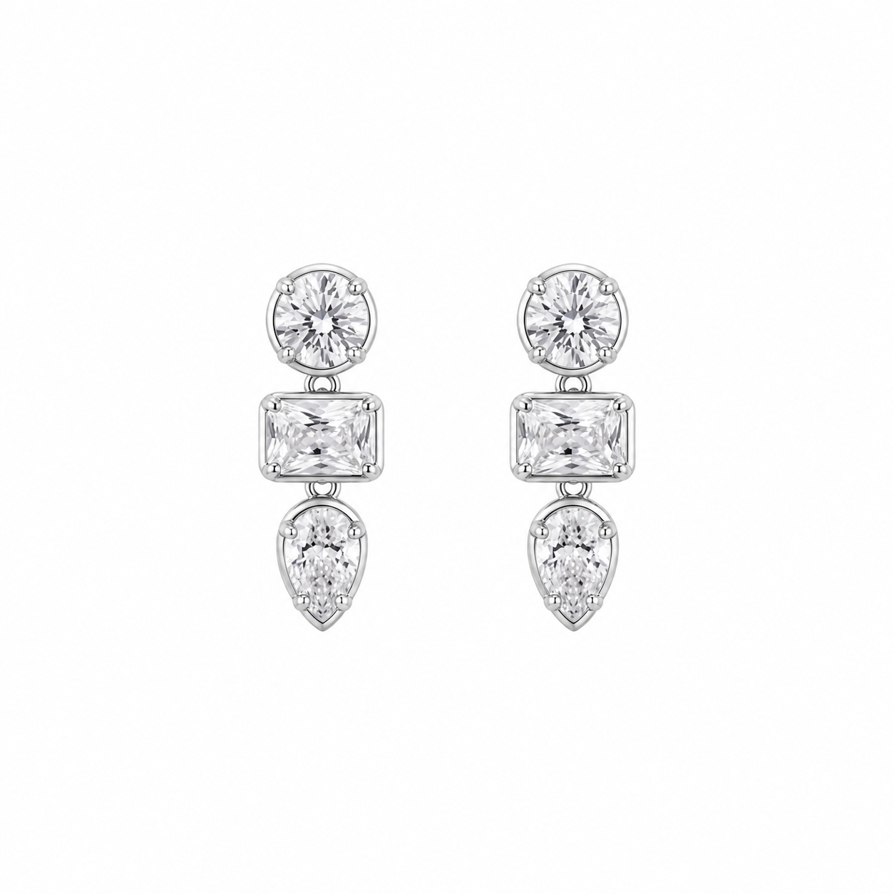 Trinity Drop Earrings