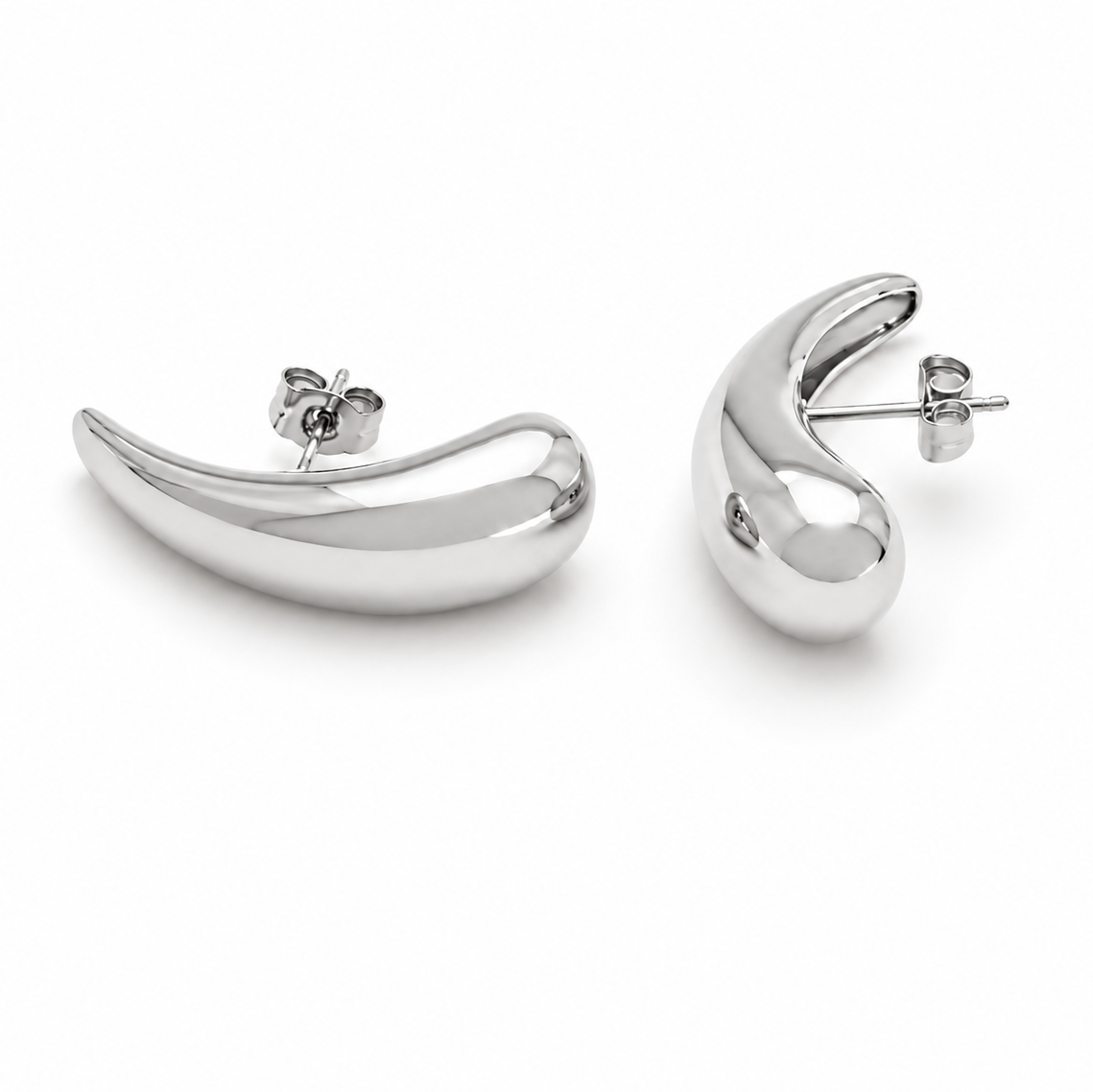 DROPLET Earrings -silver-