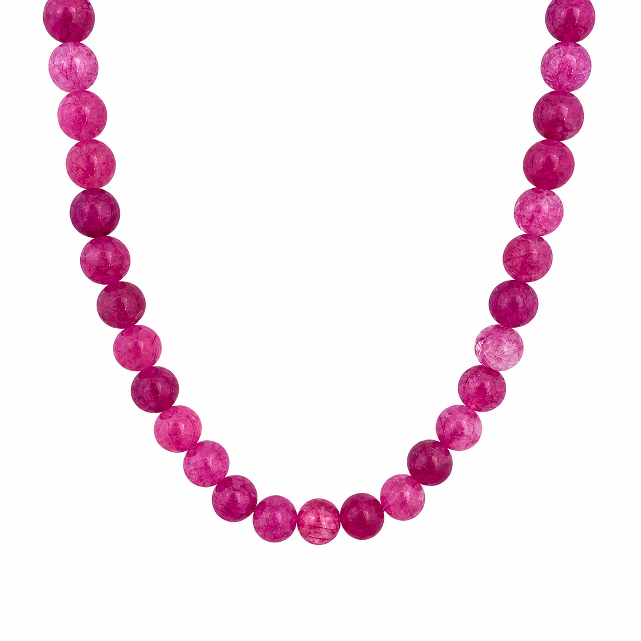 Muse Necklace - Magenta Quartz