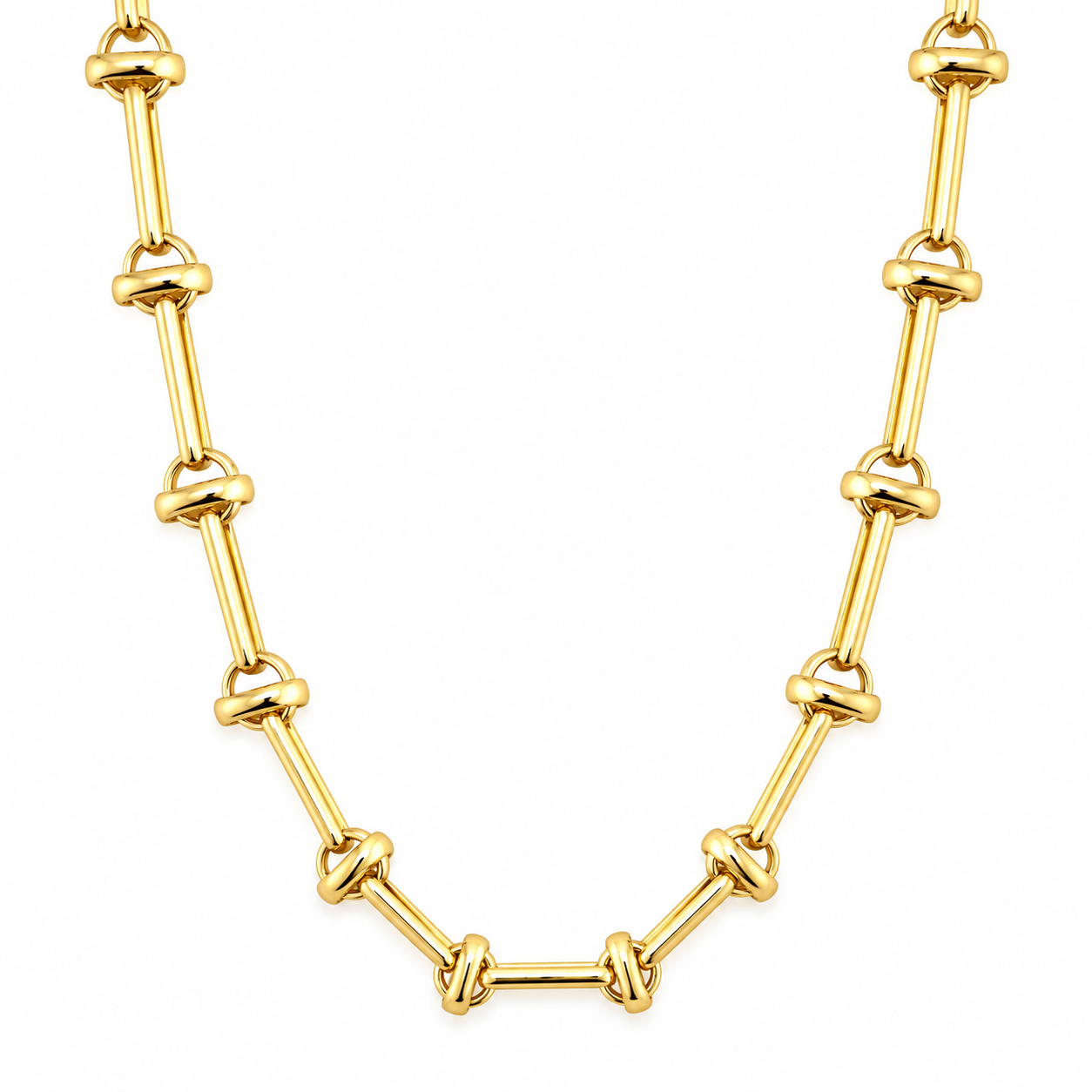 Knot Link Necklace