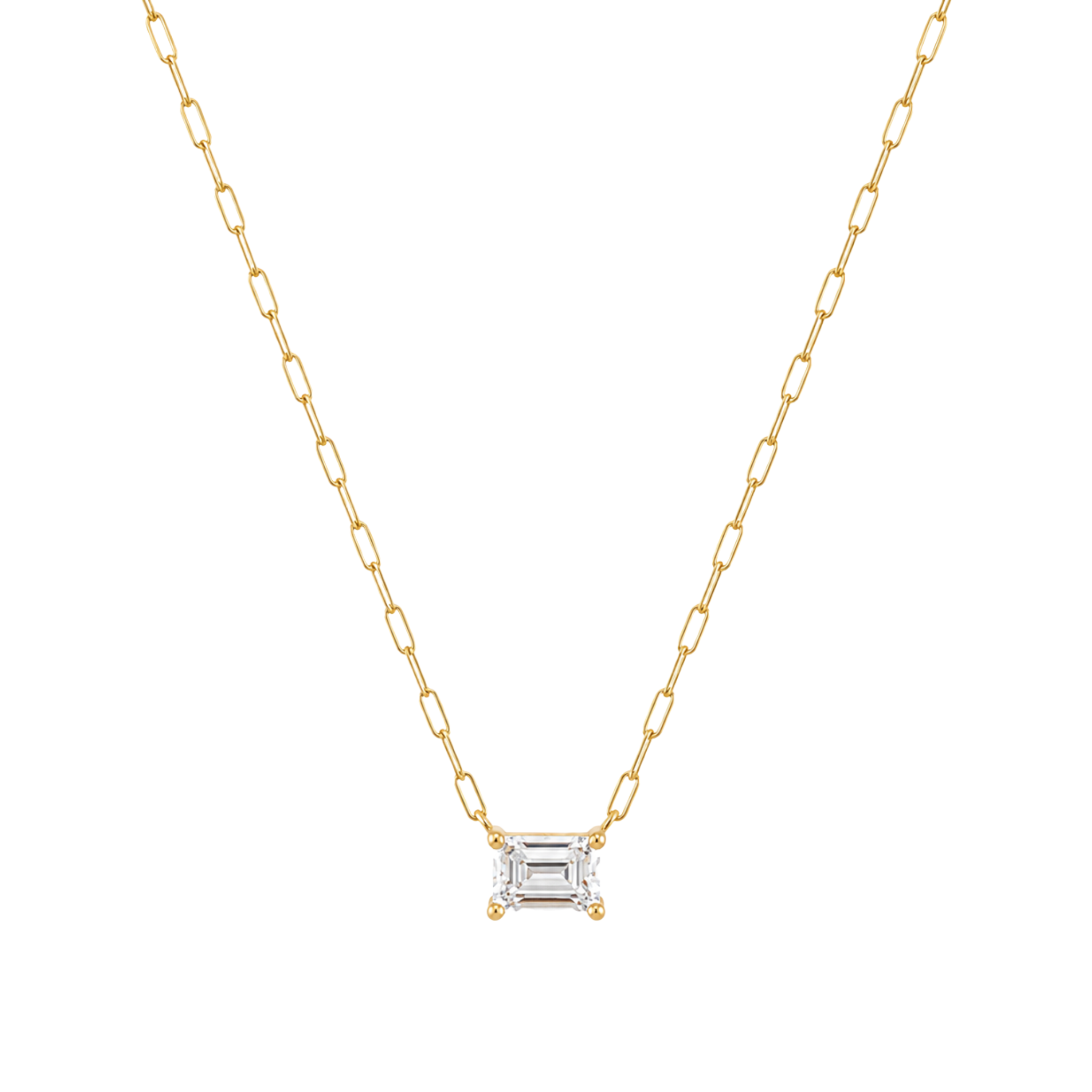 Noa Baguette Necklace