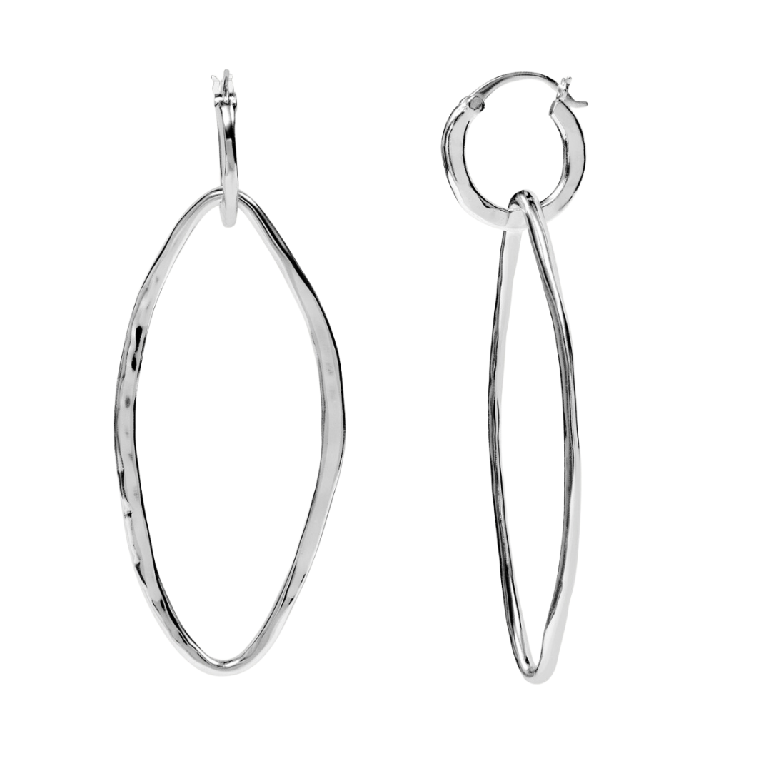 AUDREY SILVER EARRINGS