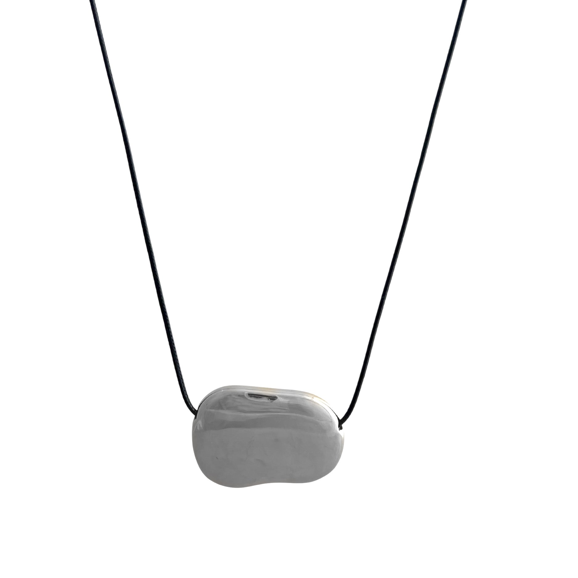 Bean Adjustable Cord Necklace TGU