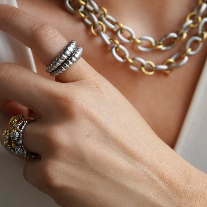 'CULTURE' Two Rings Set TGU