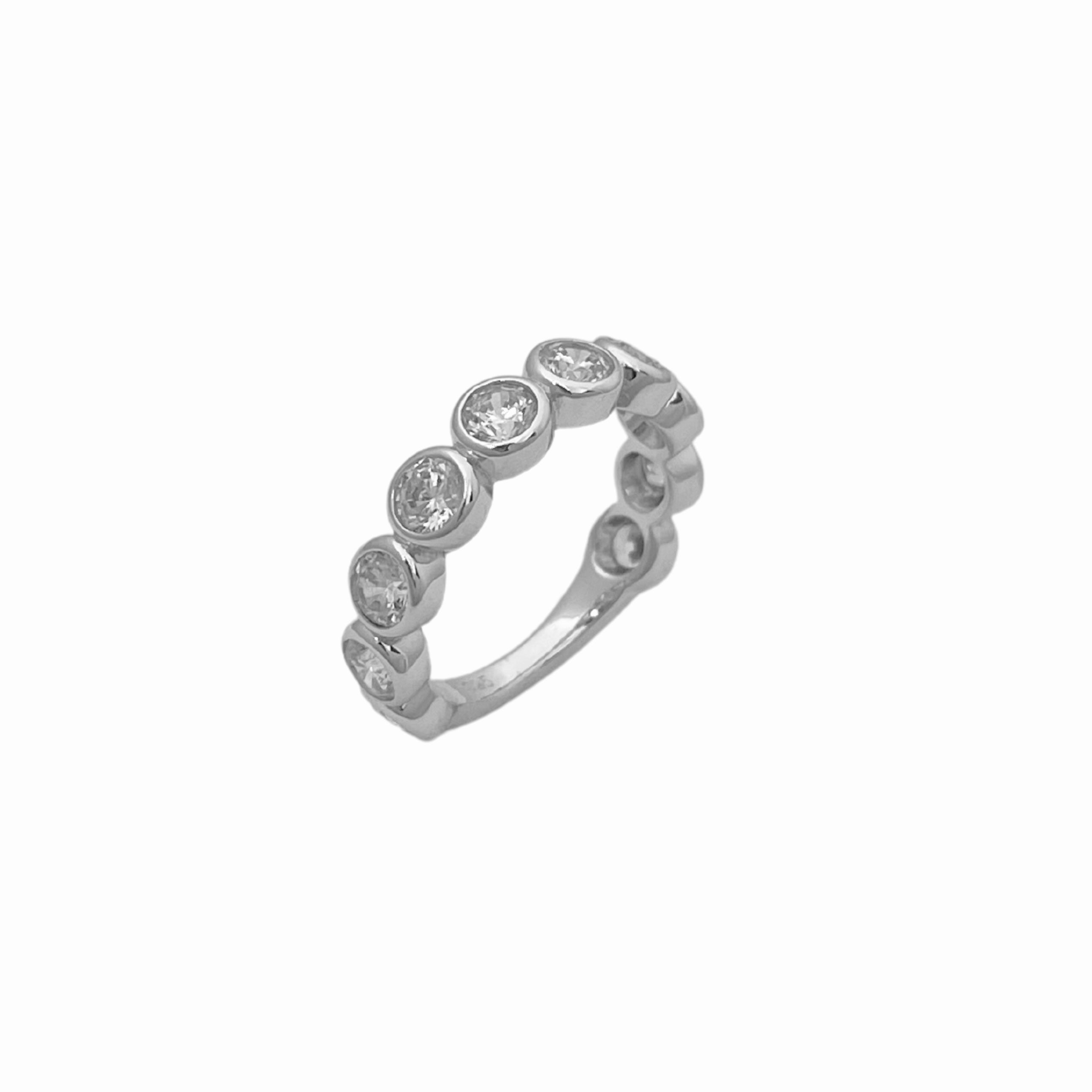 Round Bezel Ring