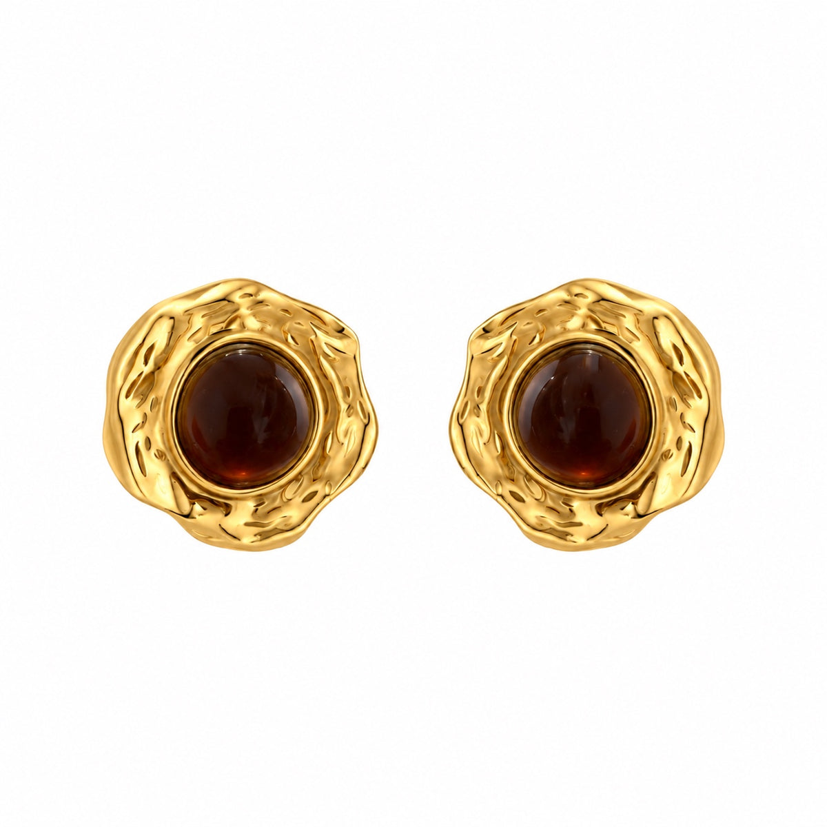 Molten Agata Earrings