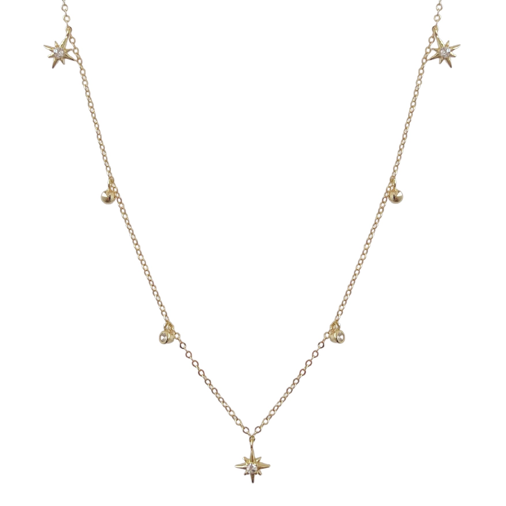 North Star Dangles Necklace