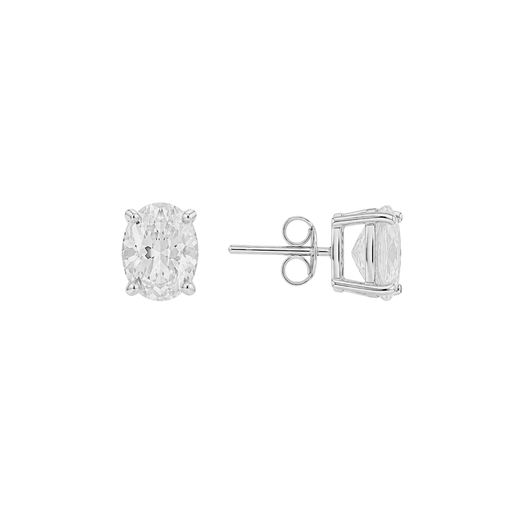 Aurora Oval Studs