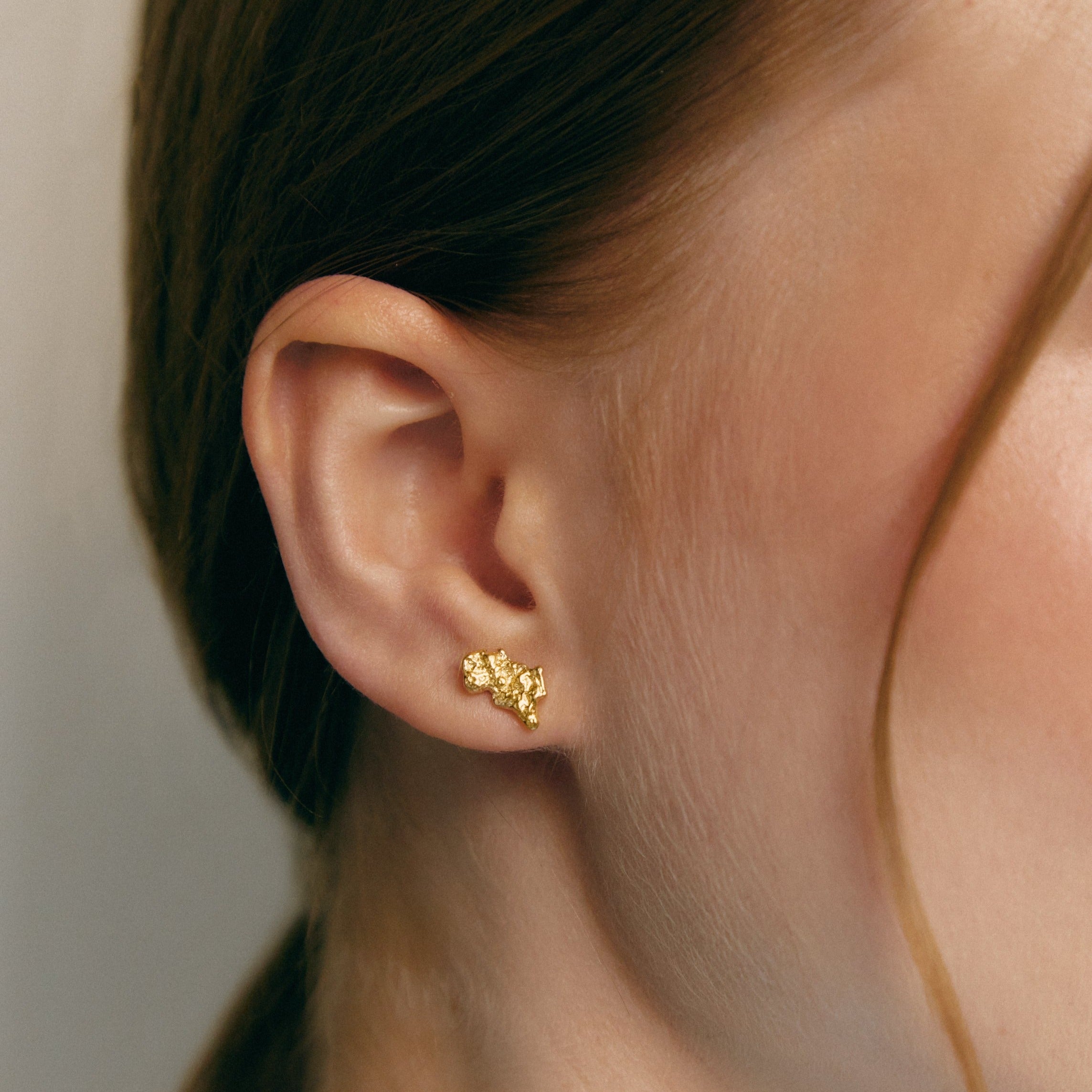 'GEA' Crawler Earrings -Gold-