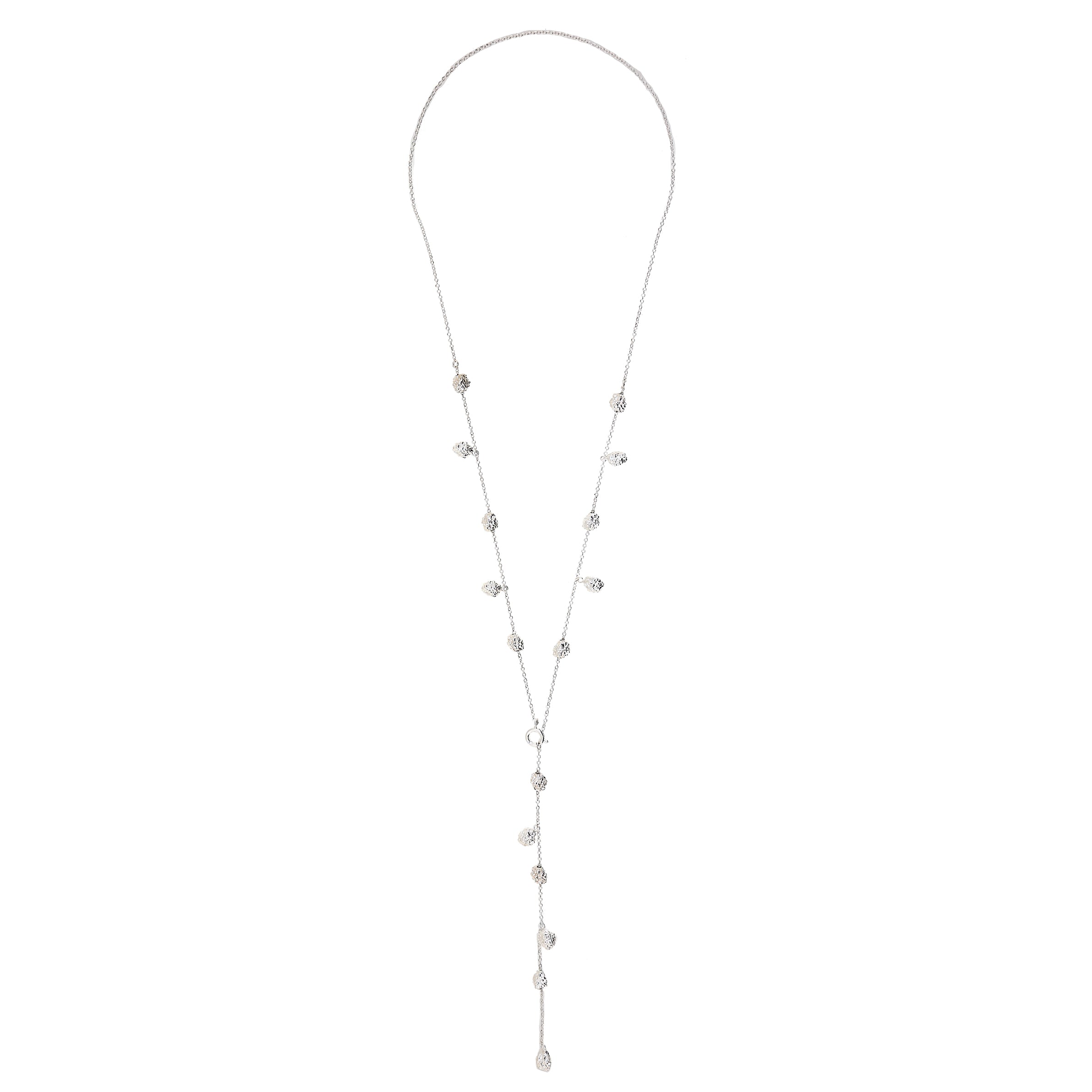 'TALIA' Necklace -Silver-