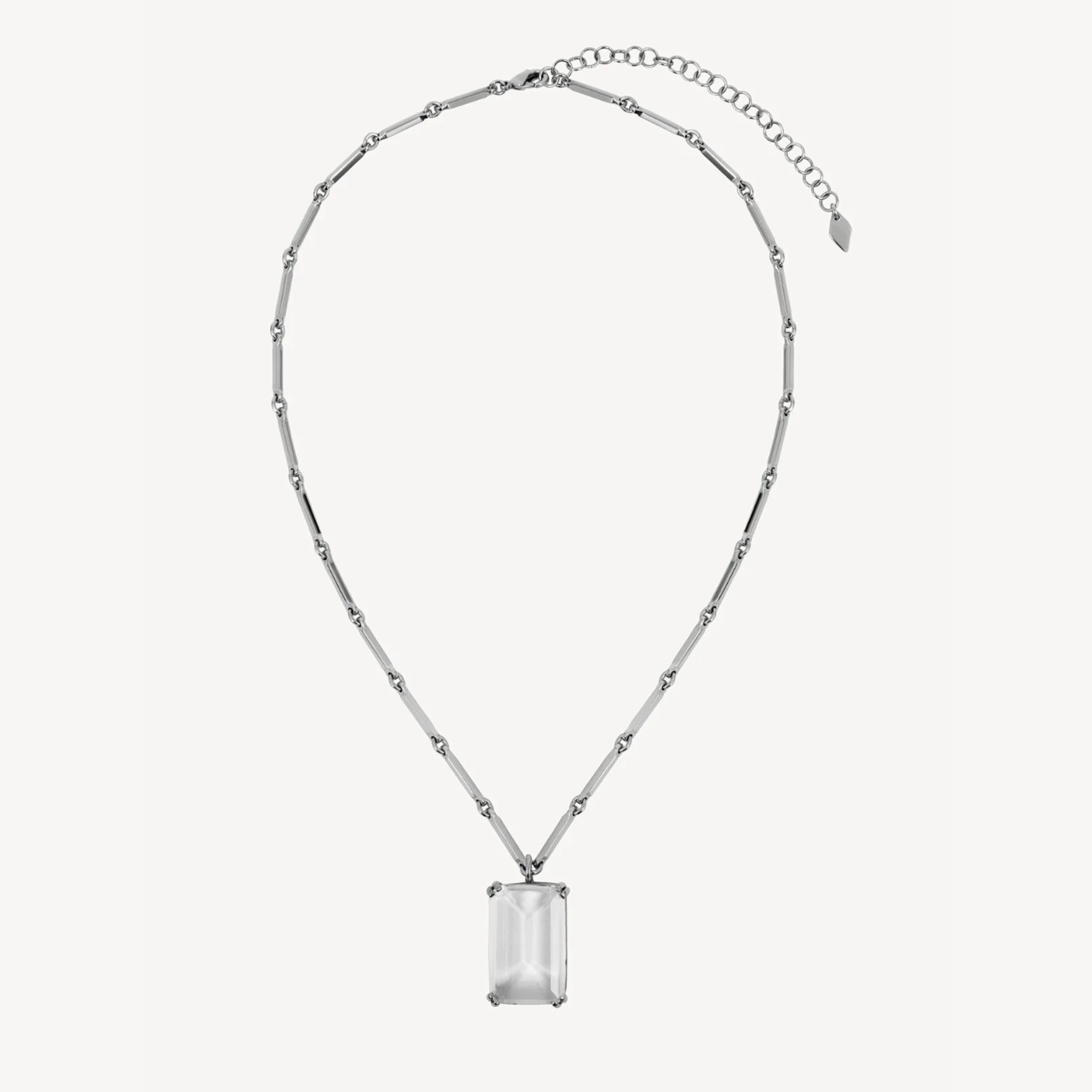 LUCHI SILVER NECKLACE