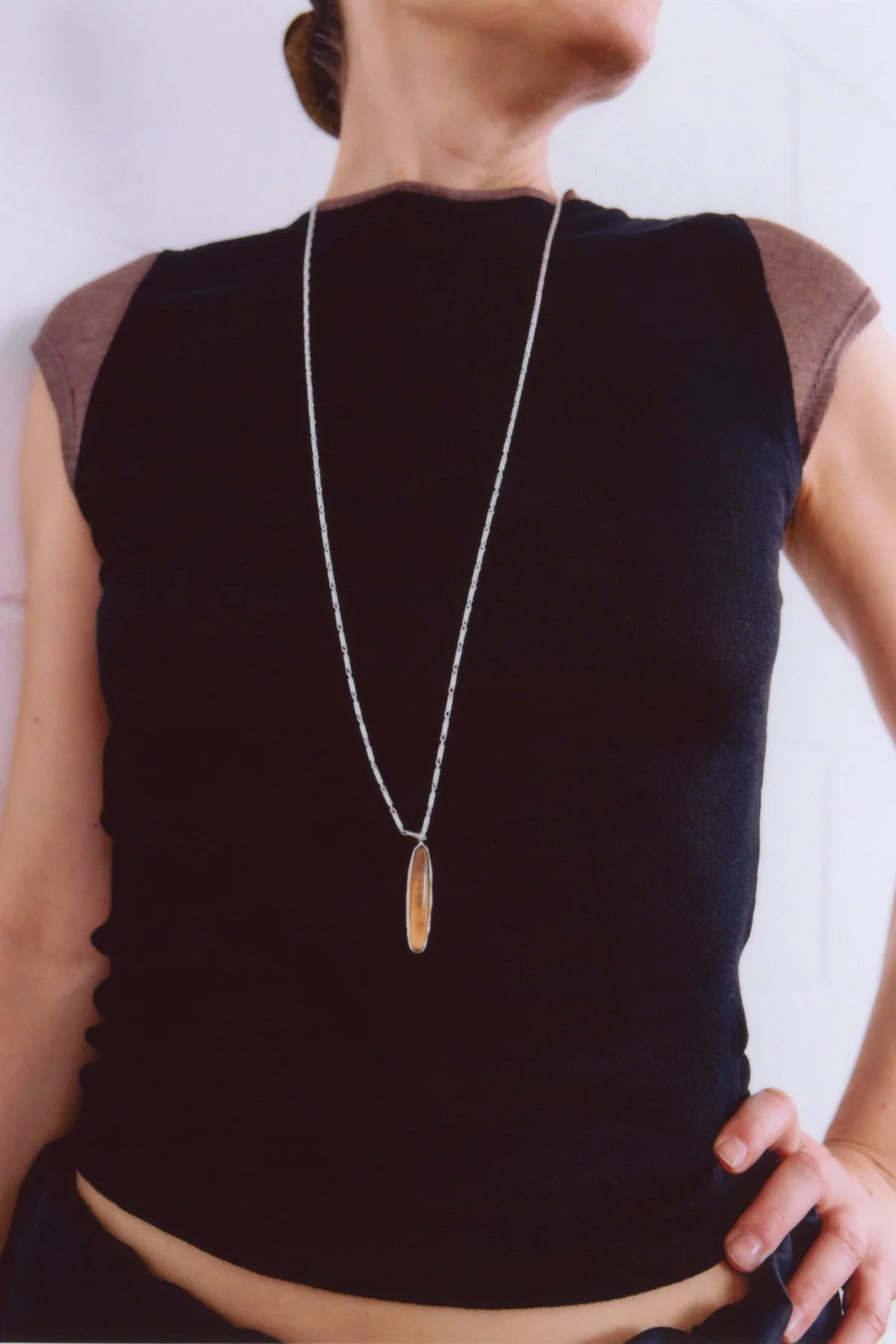 RAVAL SILVER NECKLACE