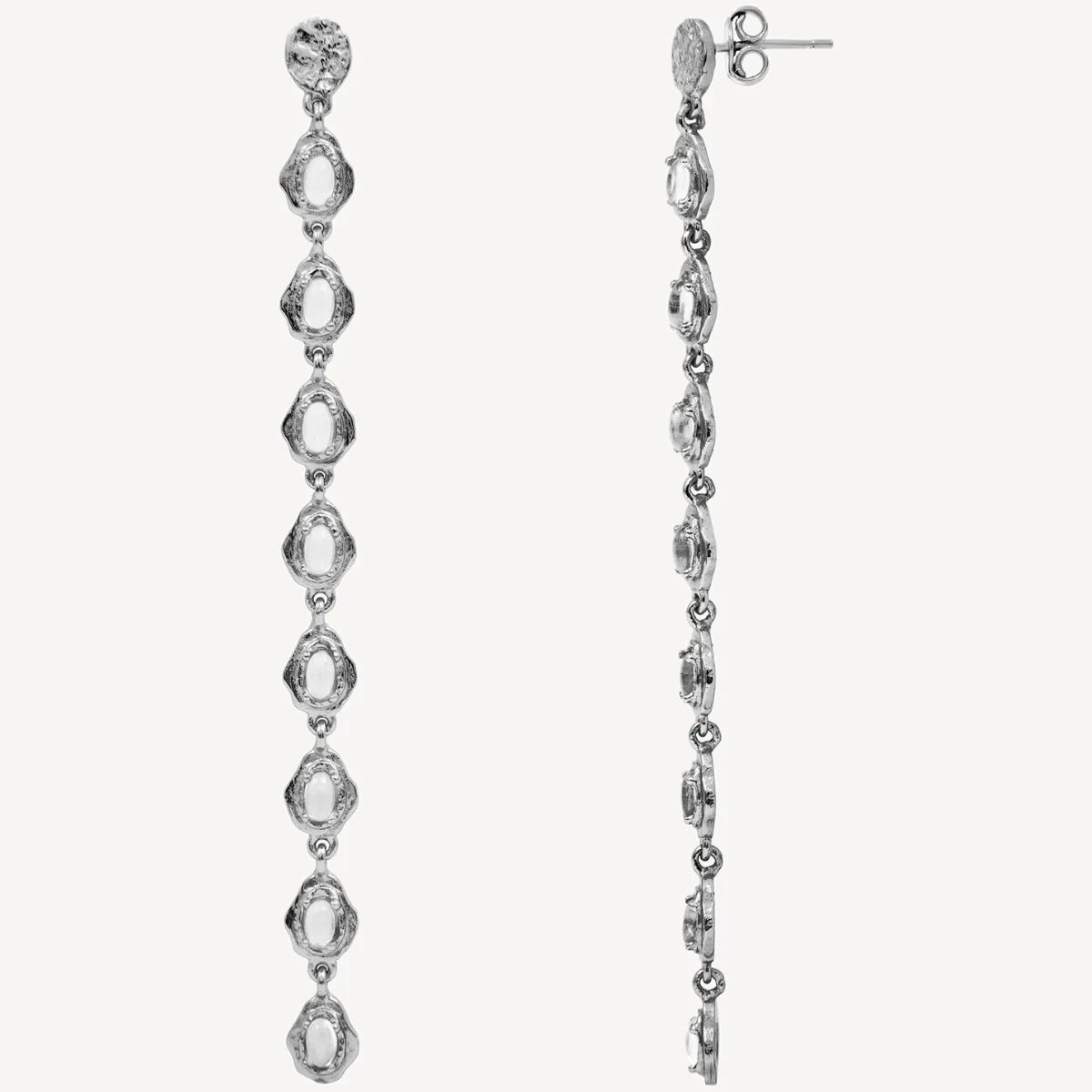 LAMIA SILVER EARRINGS