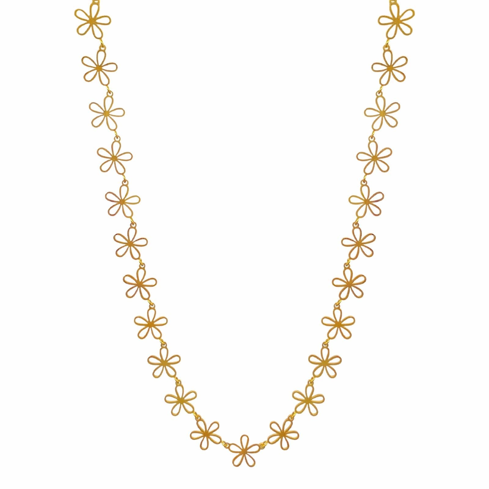 'DAISY' Daisy Flowers Necklace TGU